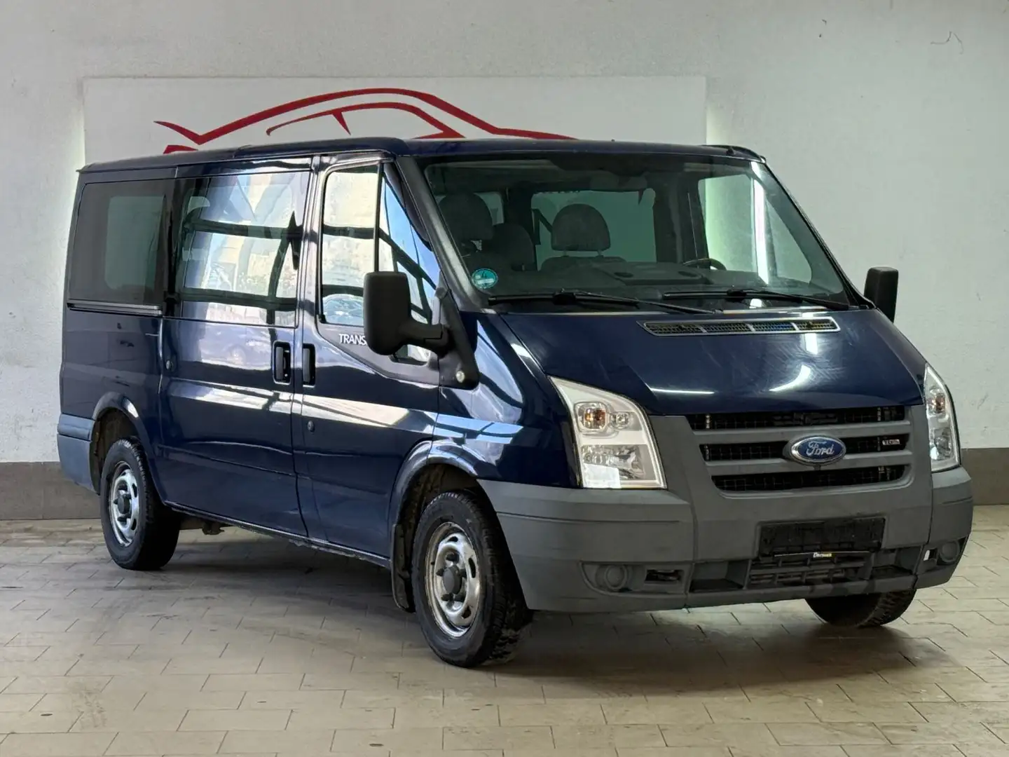 Ford Transit Kombi FT 280 M TÜV Klima 9-Sitz Bleu - 1