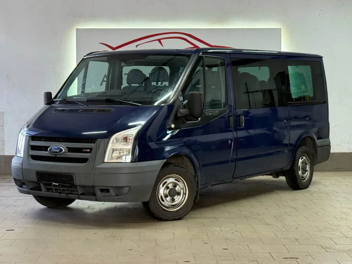 Ford Transit Kombi FT 280 M TÜV Klima 9-Sitz Bleu - 2