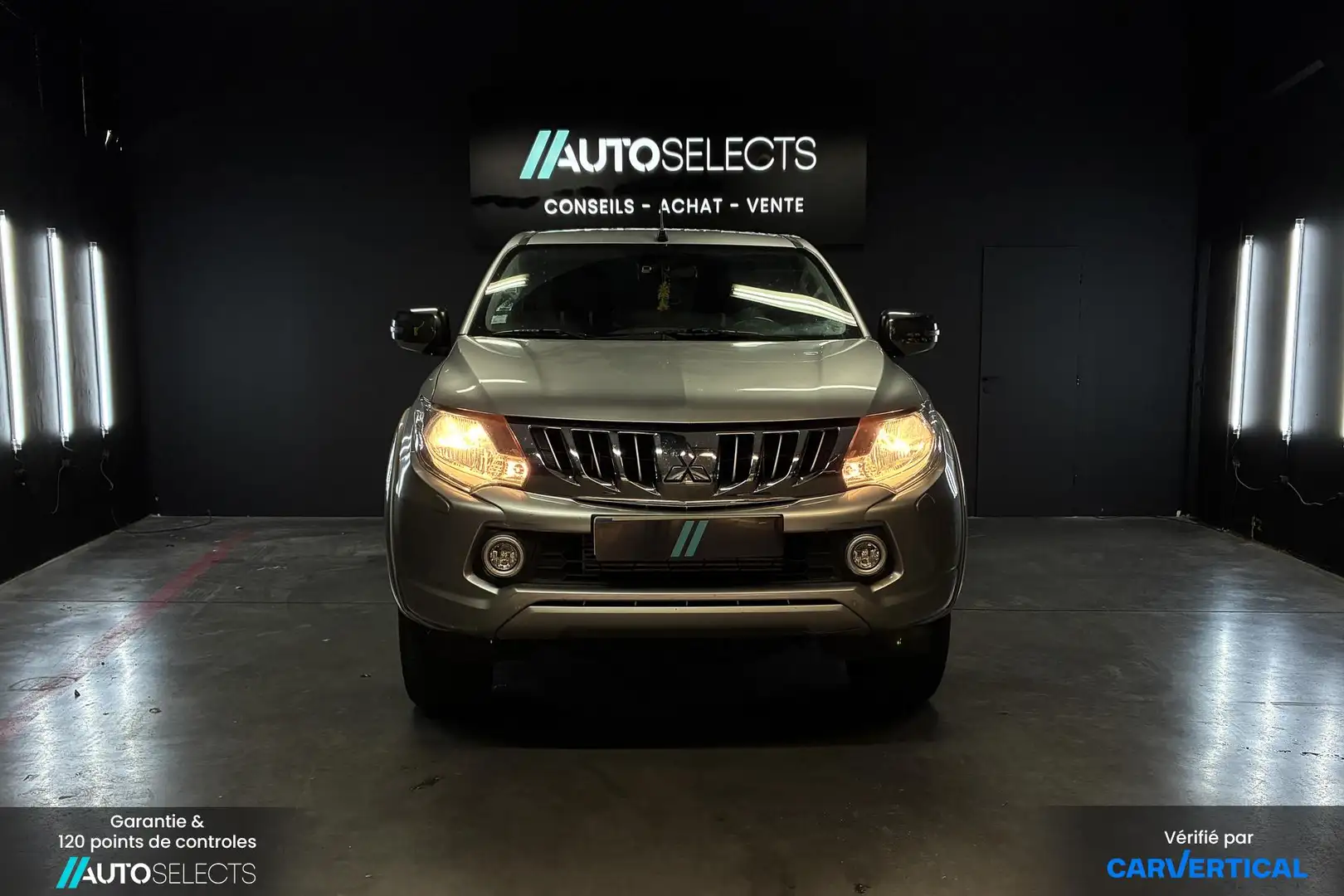 Mitsubishi PICK UP INTENSE CLUB - 2,4 DI-D 181cv | Carvertical Dispon Gris - 2