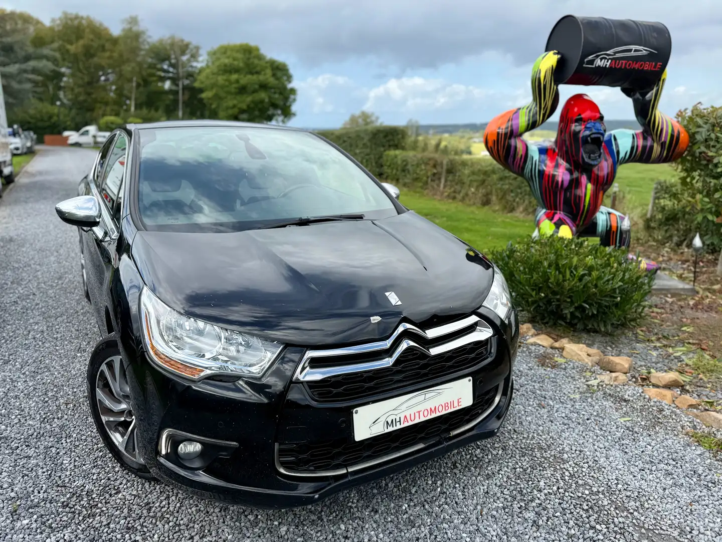 Citroen DS4 1.6 e-HDi MARCHAND EXPORT Noir - 2