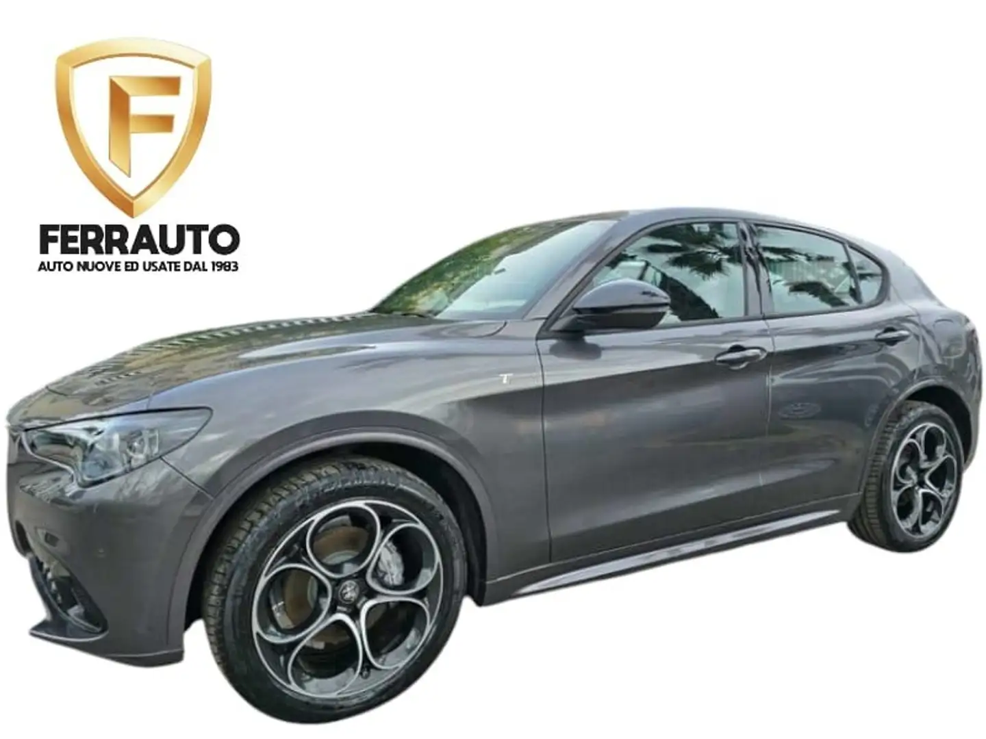 Alfa Romeo Stelvio 2.2 Turbodiesel 210 CV AT8 Q4 Veloce Gri - 1