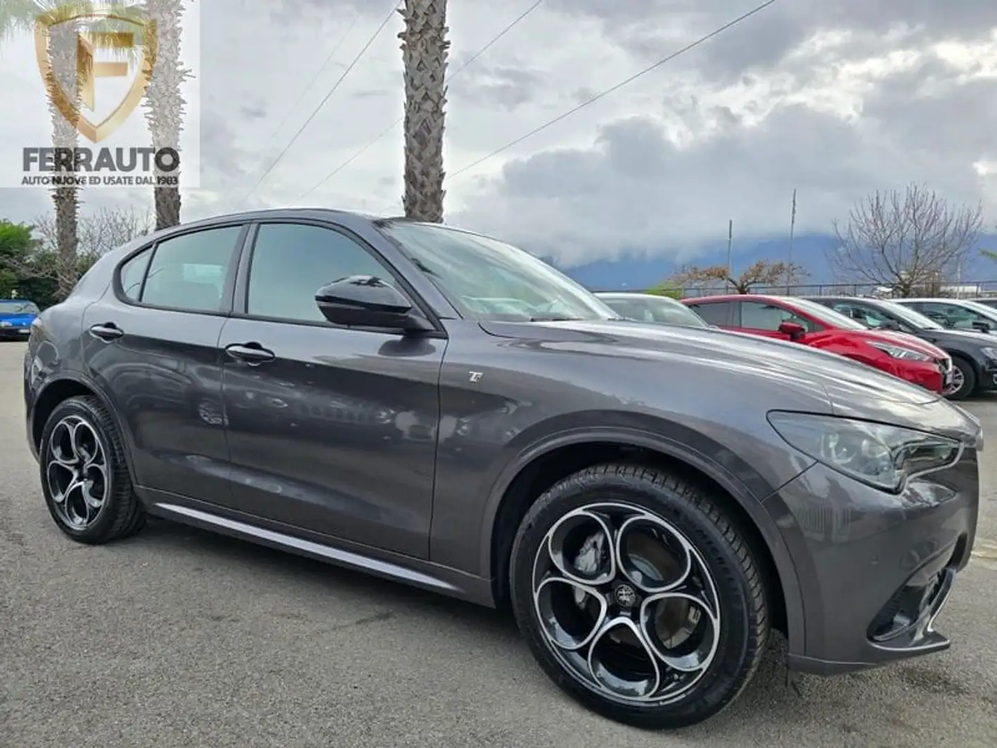 Alfa Romeo Stelvio 2.2 Turbodiesel 210 CV AT8 Q4 Veloce Gri - 2