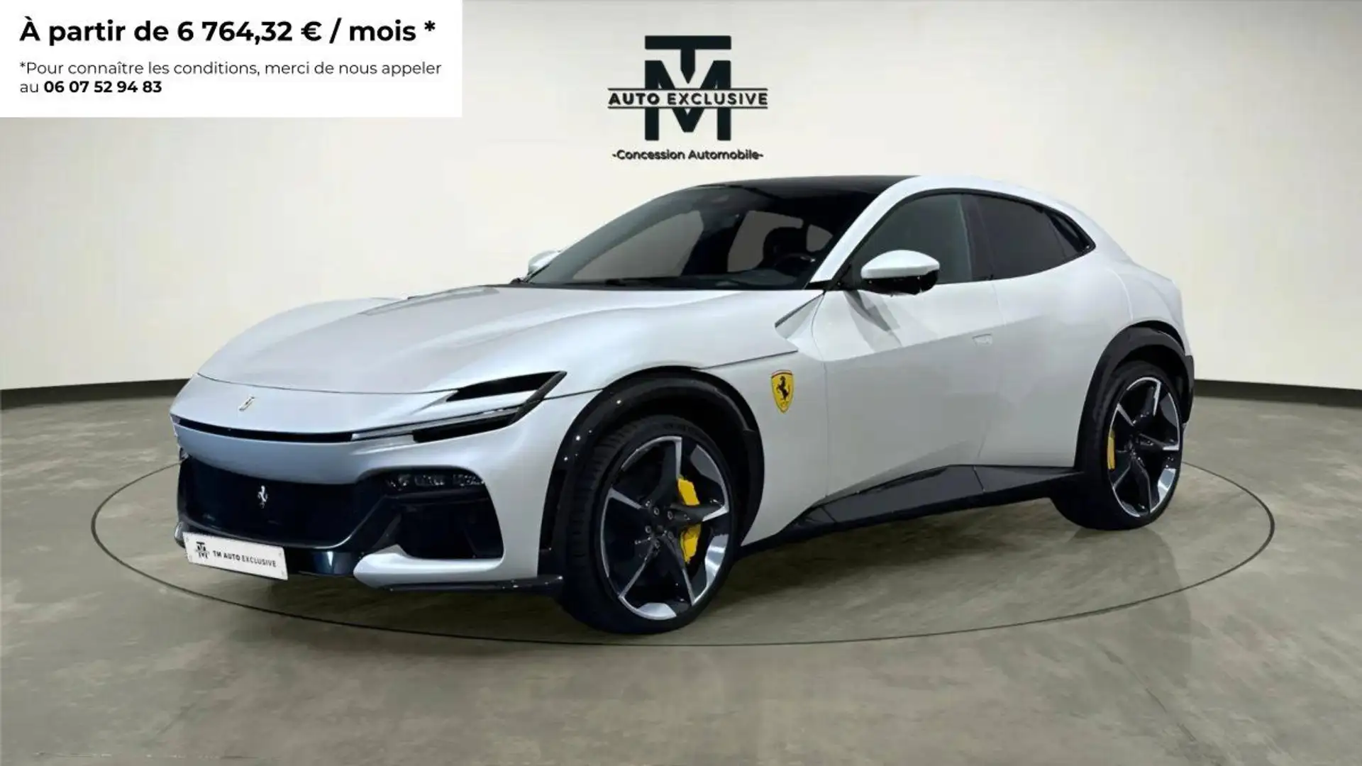 Ferrari Purosangue 6.5 V12 725 ch Белый - 1