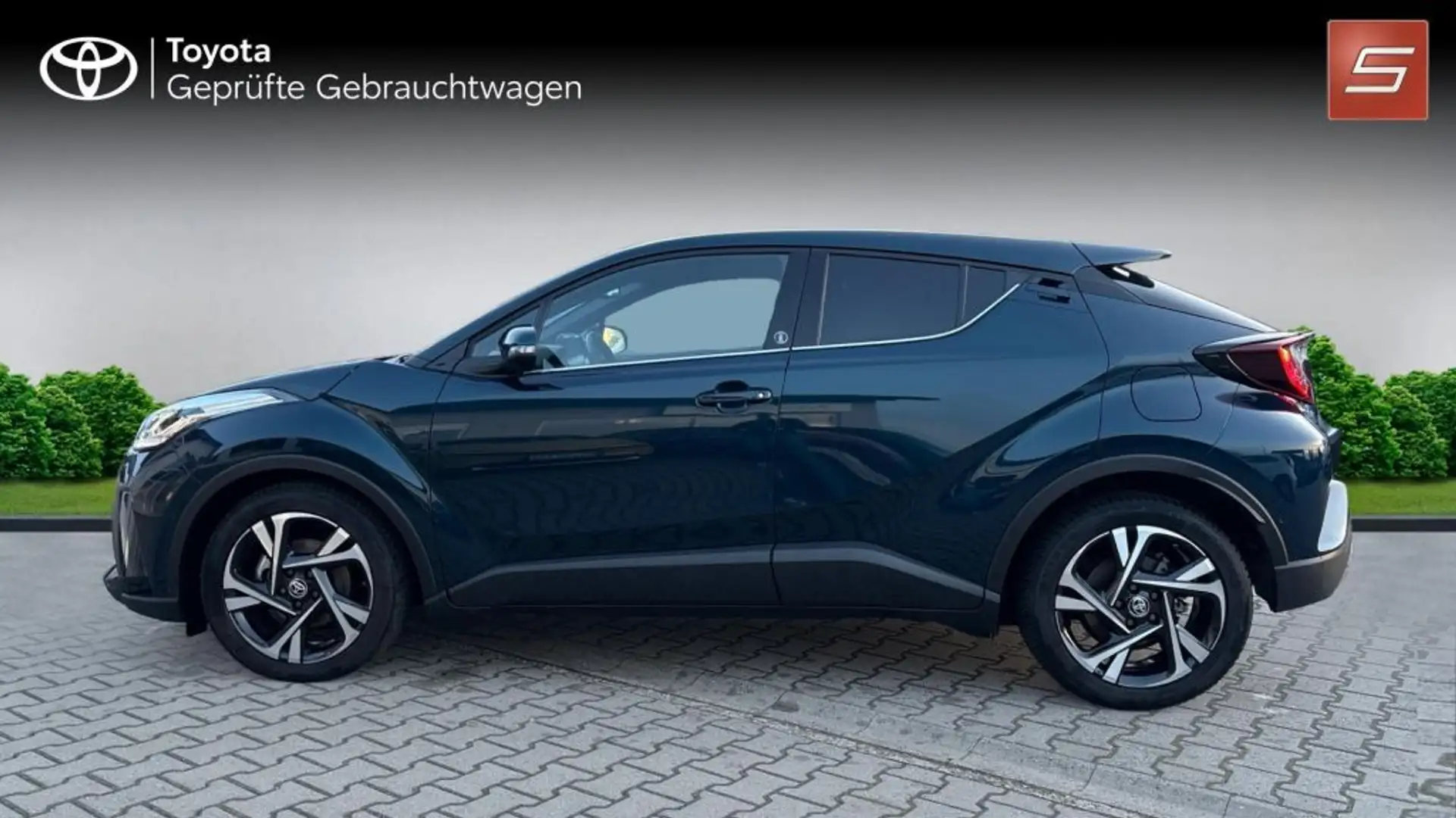 Toyota C-HR 2.0 Hybrid Team Deutschland m. Allwetterbereifung Grün - 2