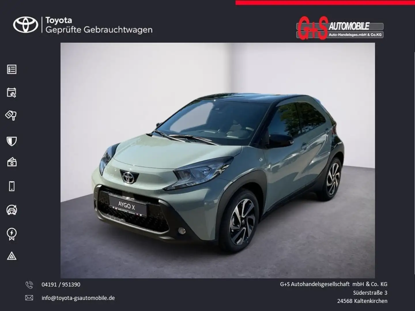 Toyota Aygo X Teamplayer (AB7) Gris - 1