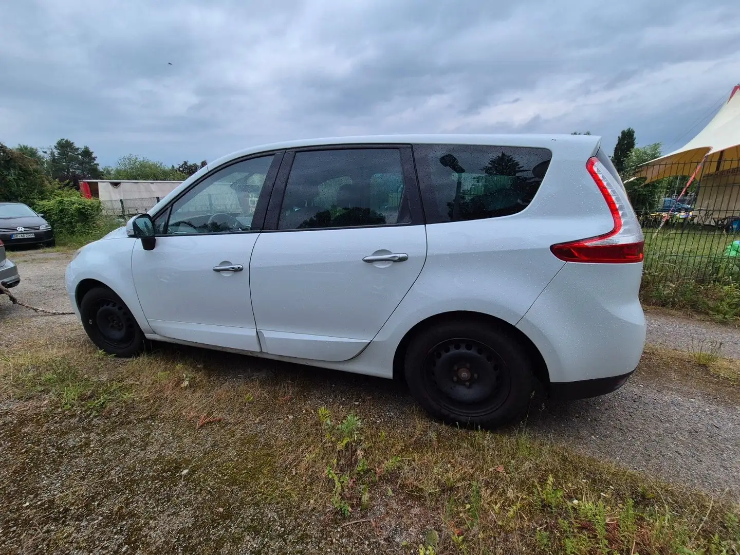 Renault Scenic III Grand Dynamique - MOTORSCHADEN - bijela - 2