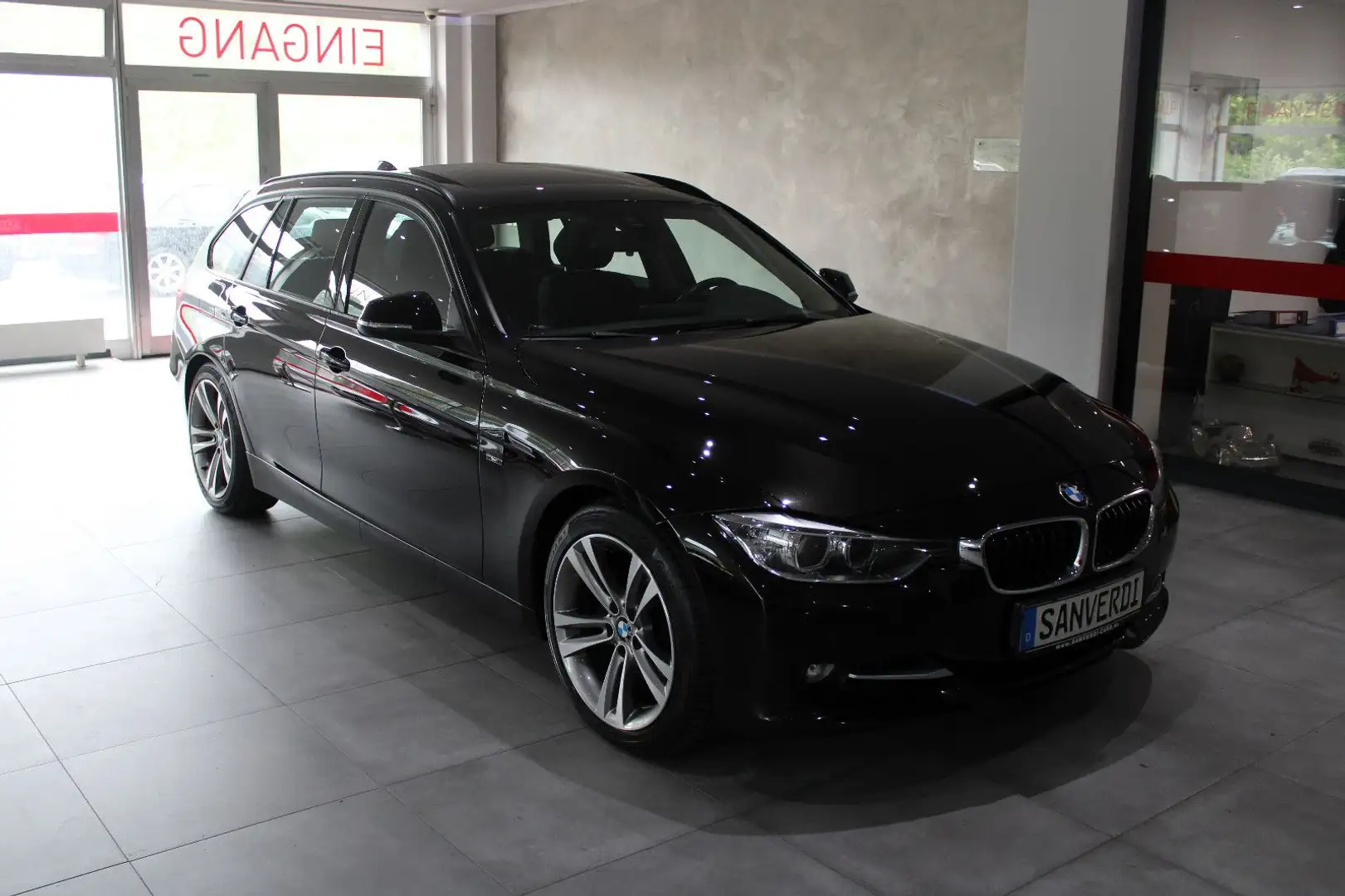 BMW 330 dT SPORT-LINE INDIVIDUAL PANO EURO 6 & DPF Schwarz - 2