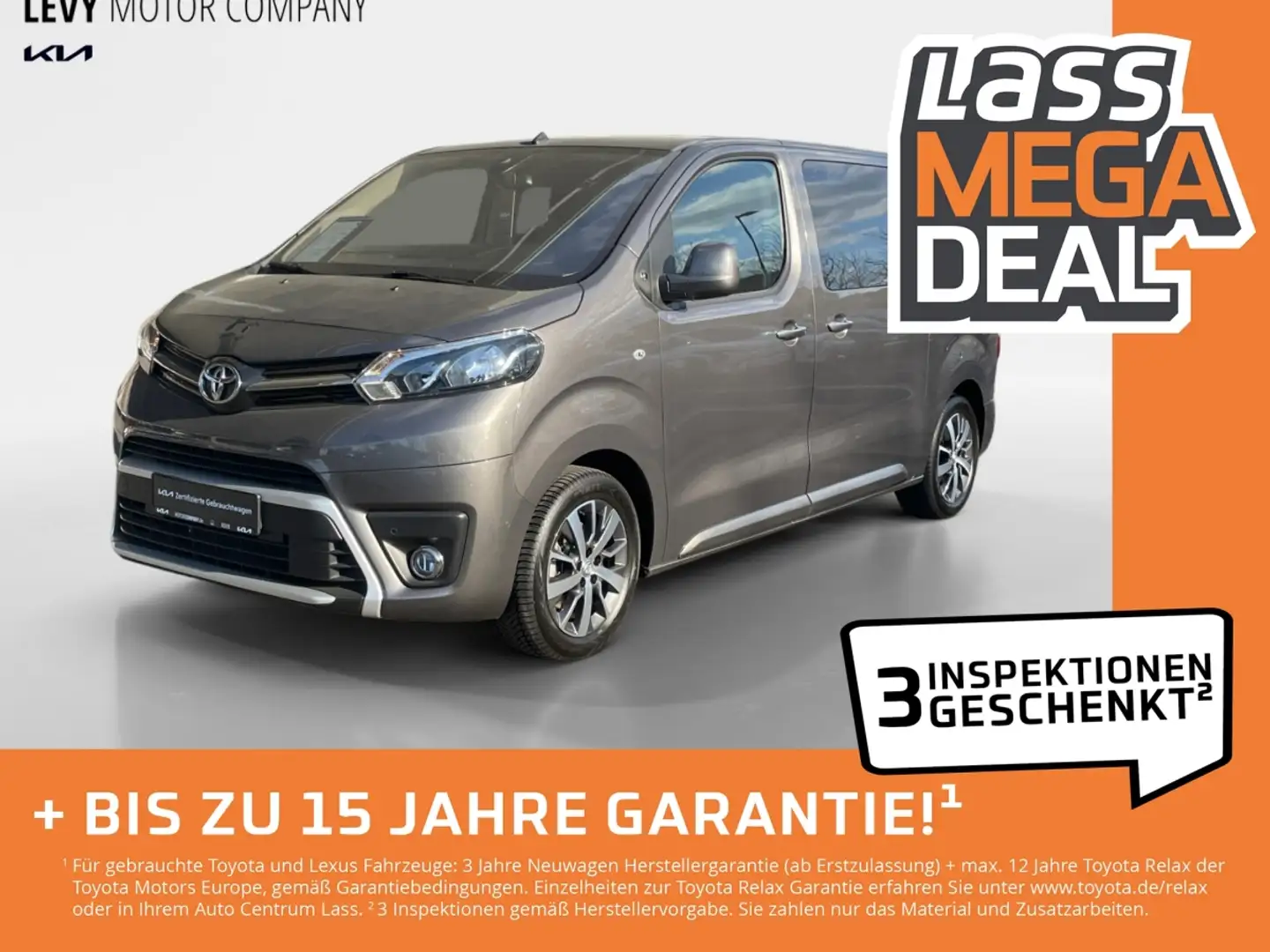 Toyota Proace Verso 2.0 D L1 D Team D +Navi+Kamera+ Gris - 1