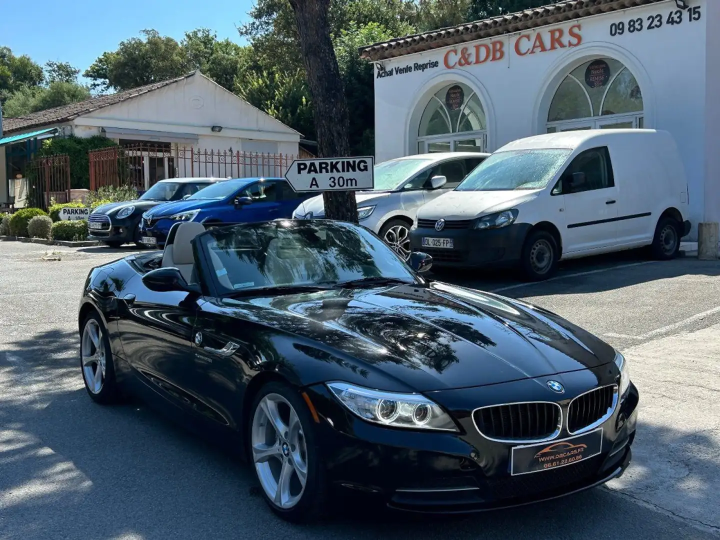 BMW Z4 ROADSTER E89 LCI sDrive 28i 245ch Lounge Plus / 2ÈME MAIN / HISTORIQUE D'ENTRETIEN / SUPER ÉTAT Schwarz - 1