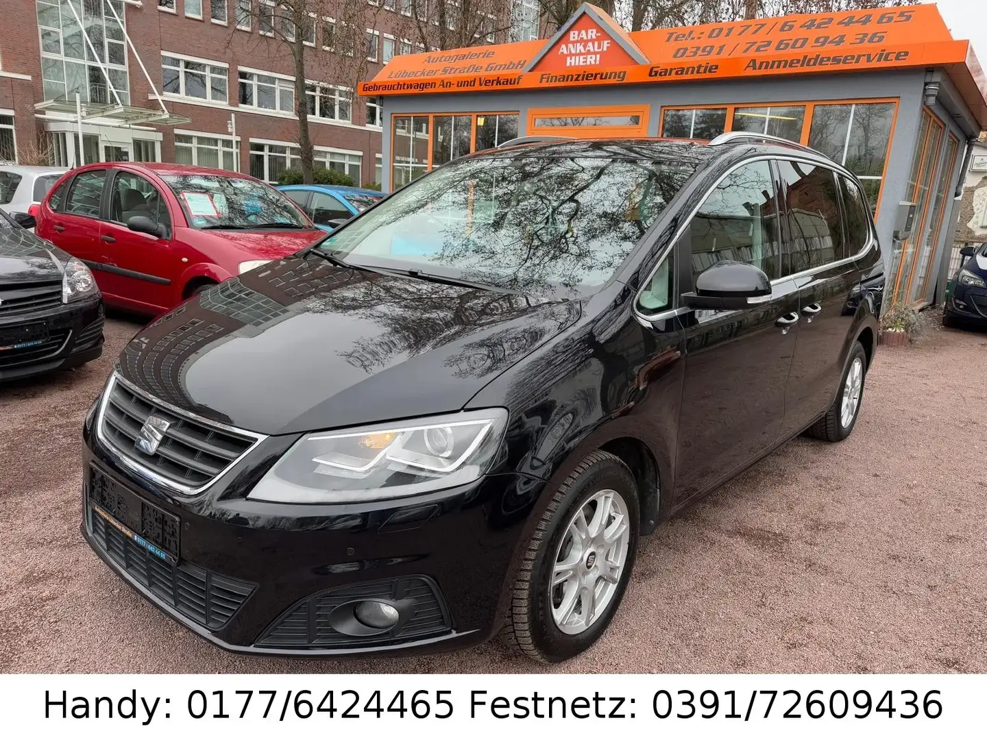 SEAT Alhambra Crono Plus DSG/XENON/NAVI/LEDER/PDC/ALU Schwarz - 1
