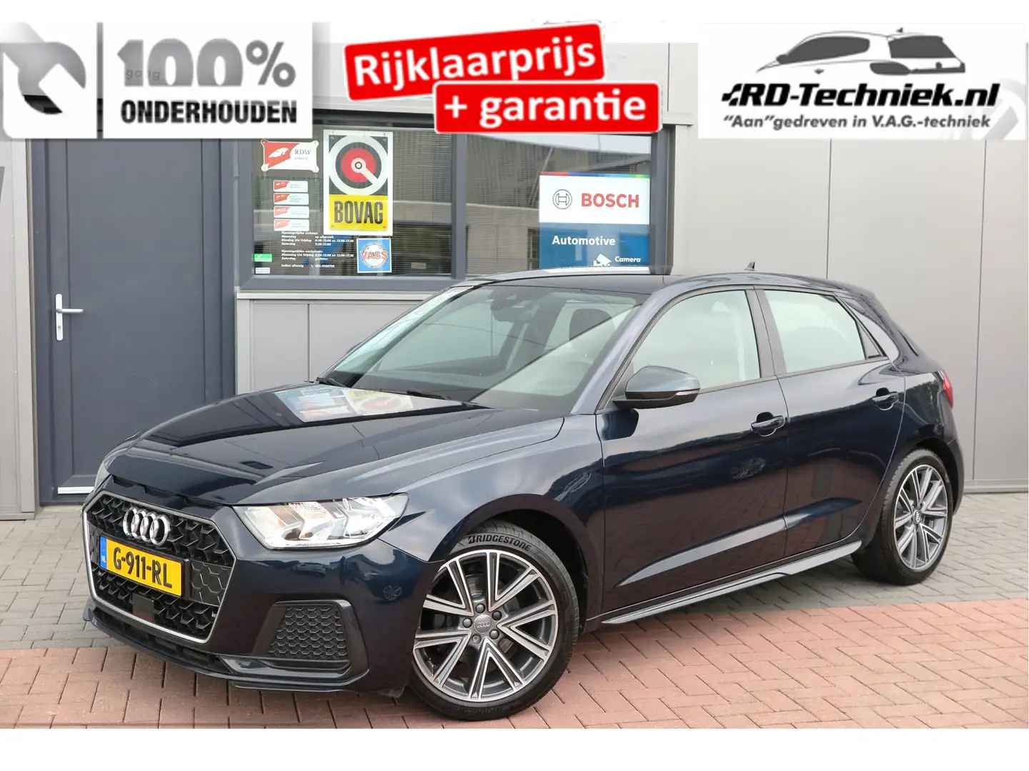 Audi A1 Sportback 30 TFSI 116pk S-Tronic epic Navi via Car Blauw - 1