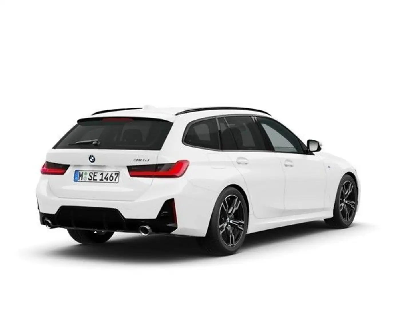 BMW 318 d Touring M-Sport *Navi*HIFI*LED*PDC*SHZ*DAB* Weiß - 2