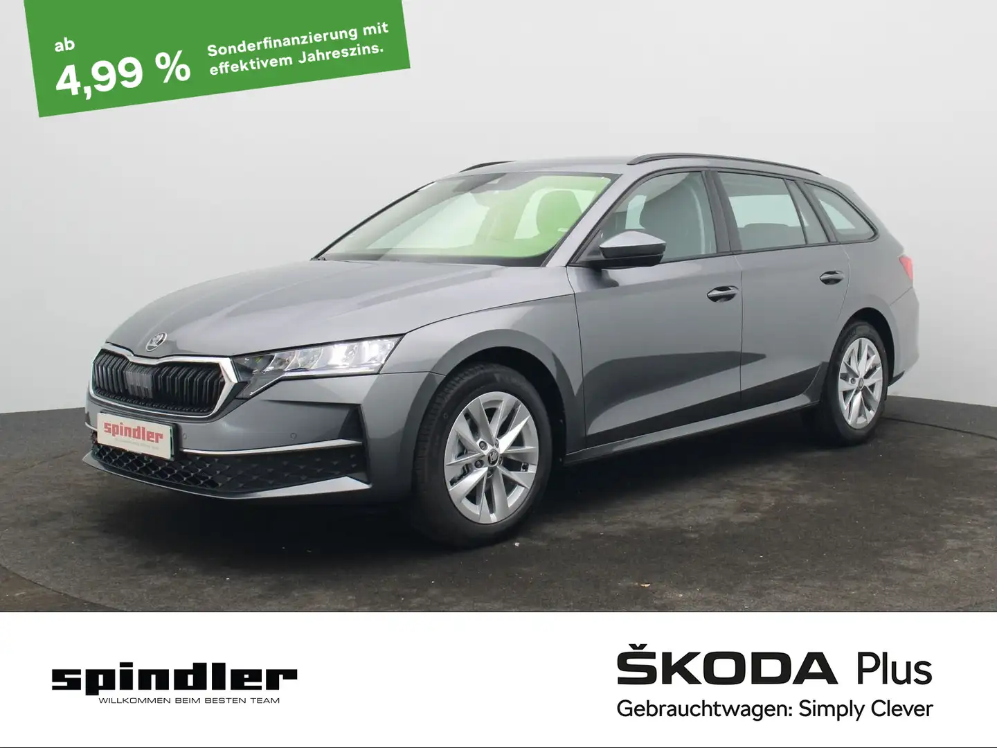 Skoda Octavia Combi Selection 1.5 TSI DSG/LED, AHK,ACC Grau - 1