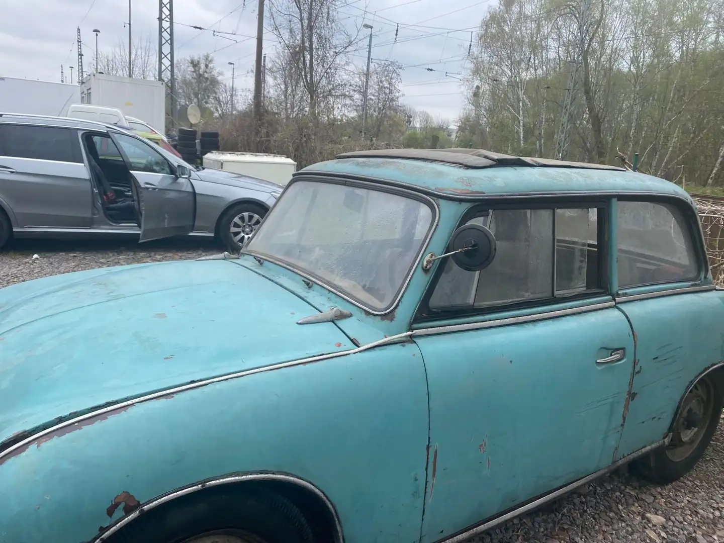 Trabant P 70 Bleu - 2