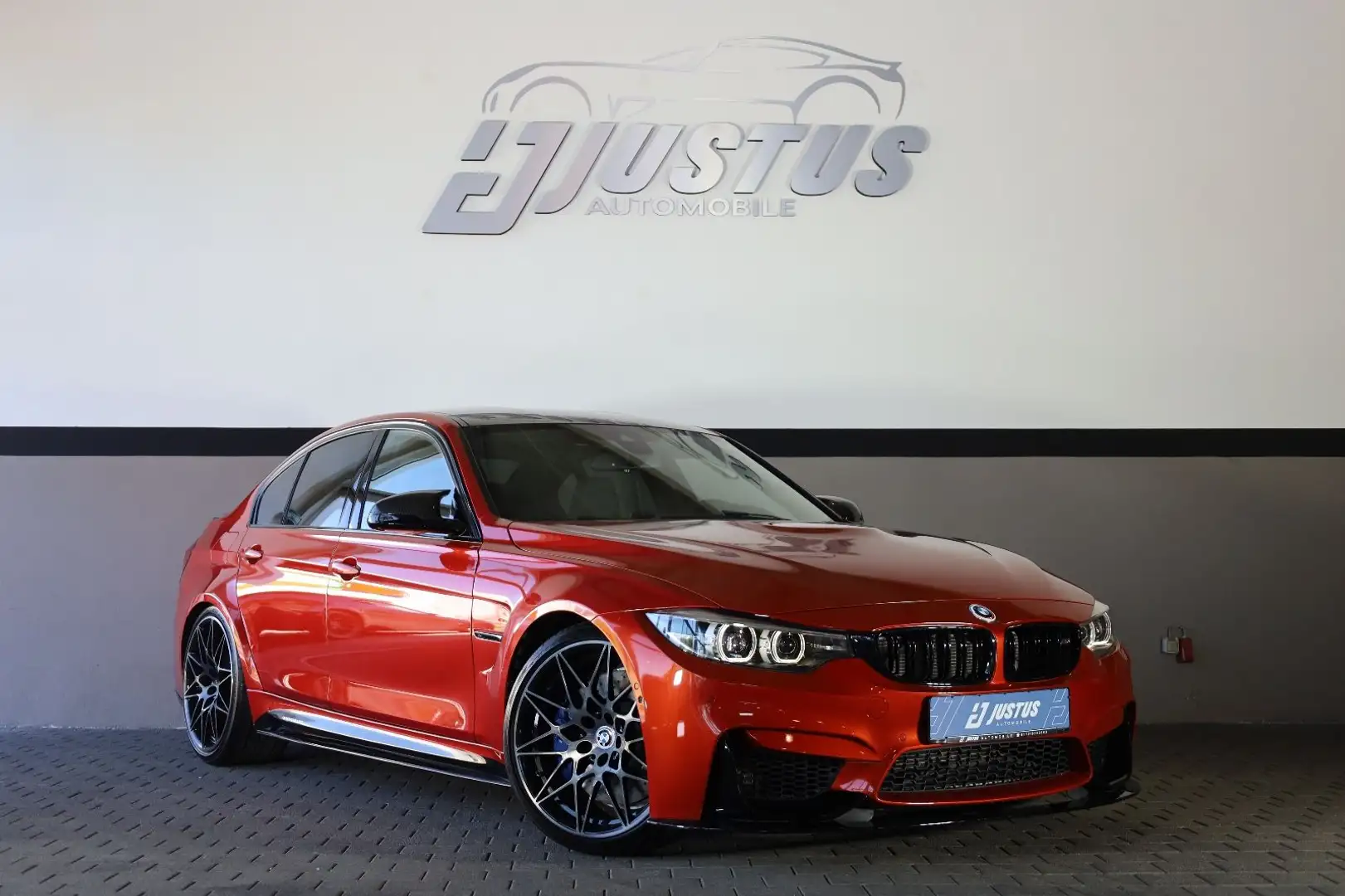 BMW M3 Competition/360*/HUD/HK/TOTW/SHZ/LHZ/PDC/R20 Orange - 1