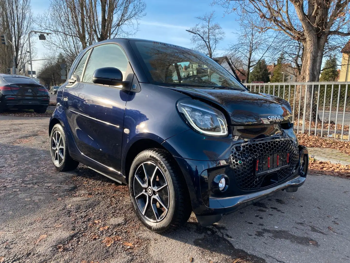 smart forTwo EQ *Exclusive/LED/Kamera/22kW/15" Alu* Blau - 1