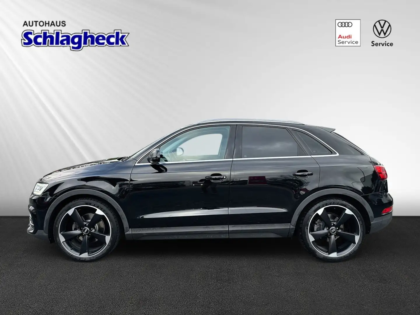 Audi Q3 Klima Navi Einparkhilfe Sitzheizung Fenster el. Zwart - 2