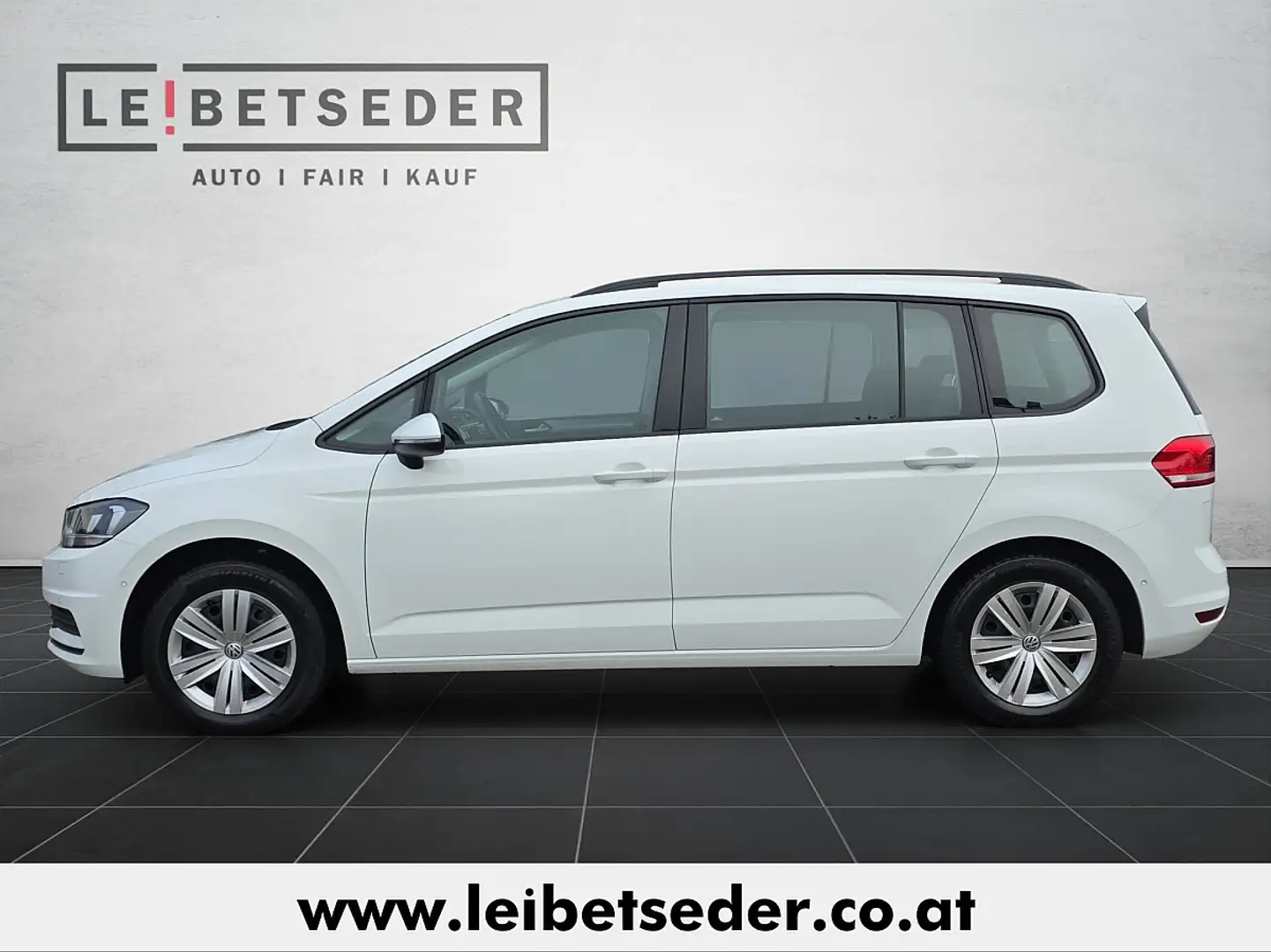 Volkswagen Touran 1,6 SCR TDI Weiß - 2