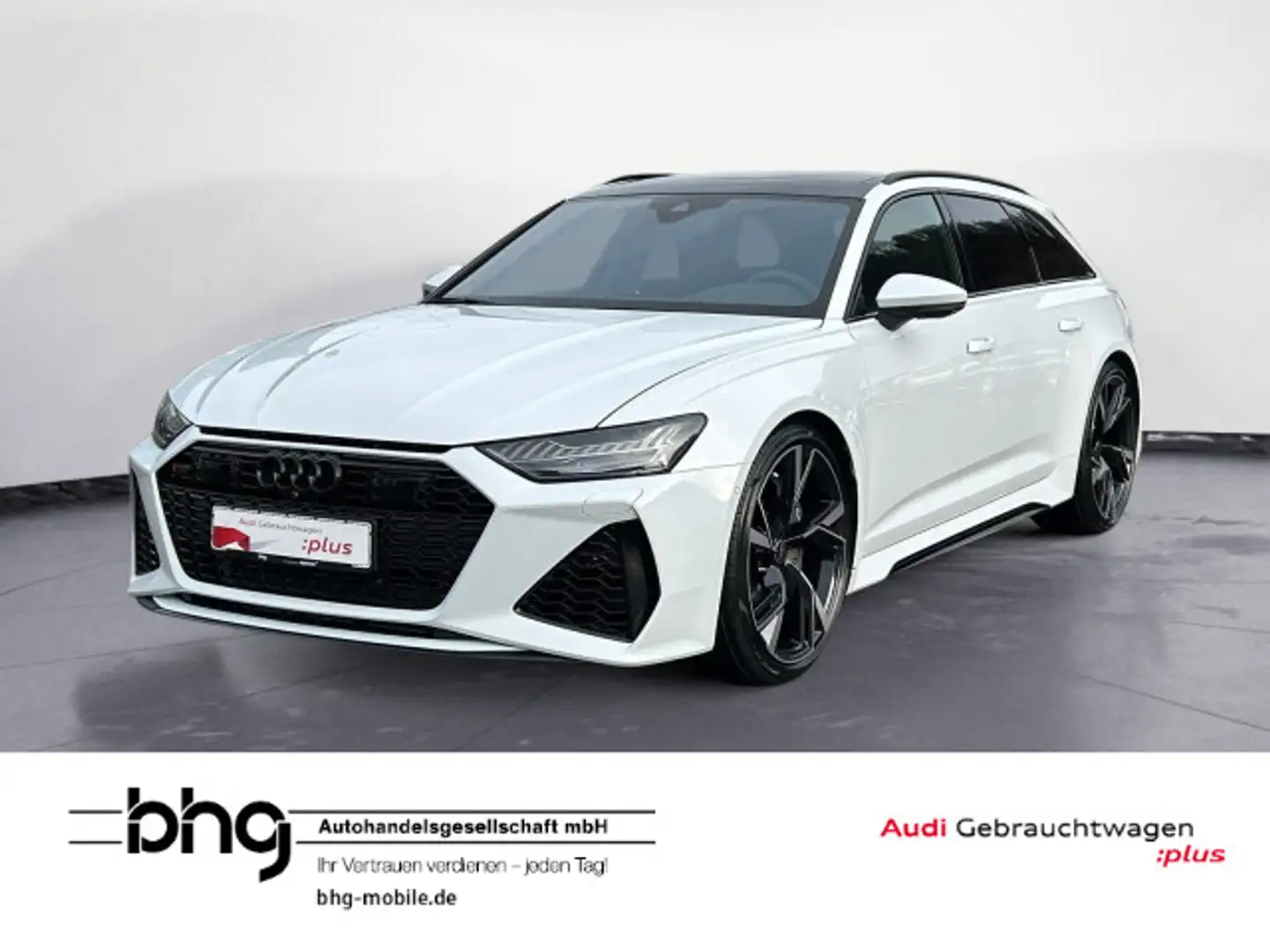 Audi RS6 RS6 Avant 4.0 TFSI quattro tiptronic Anhängevor. Blanc - 1