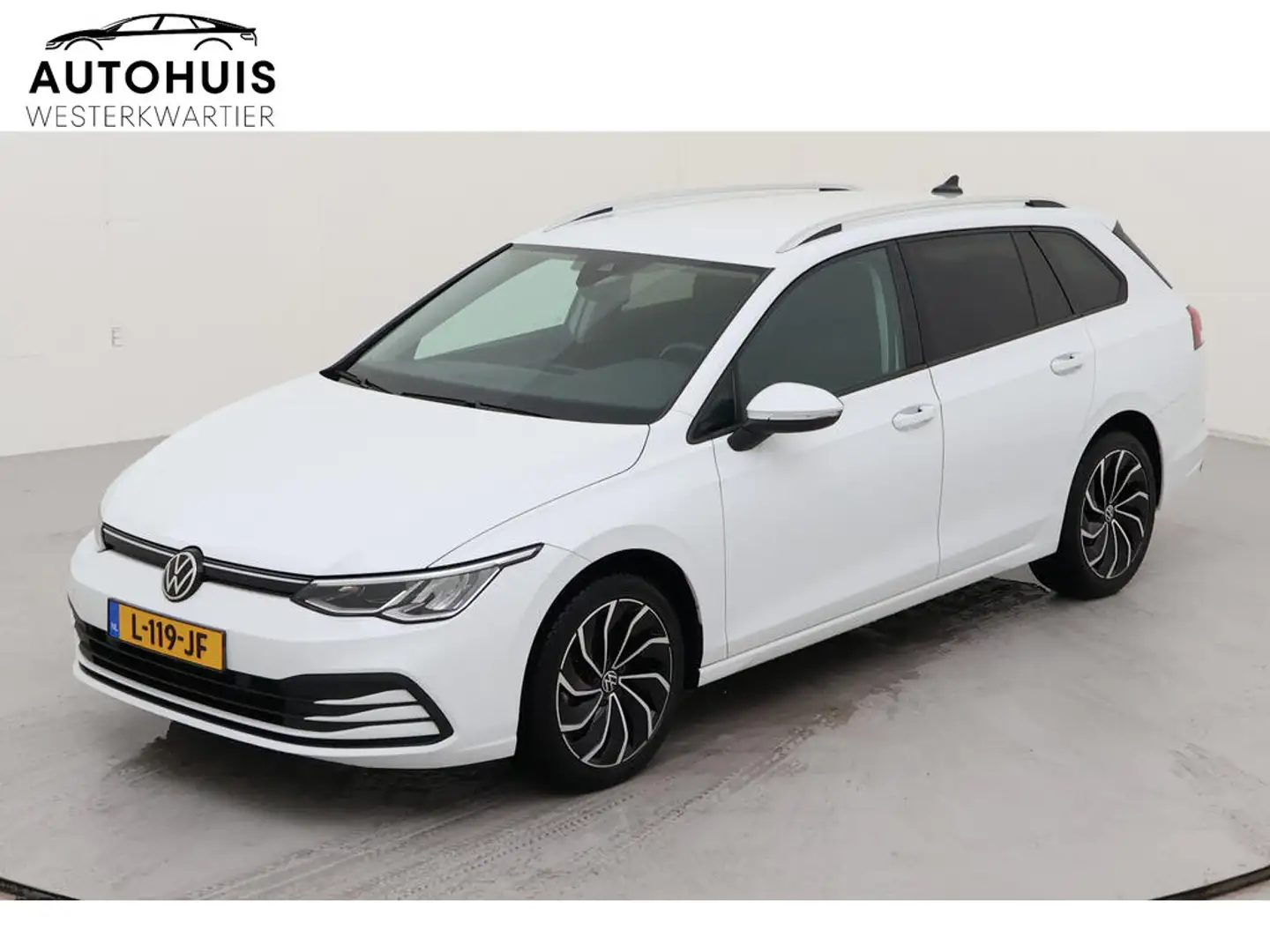 Volkswagen Golf Variant 1.0 eTSI 110PK DSG Life Business Elektrische best. Blanc - 1