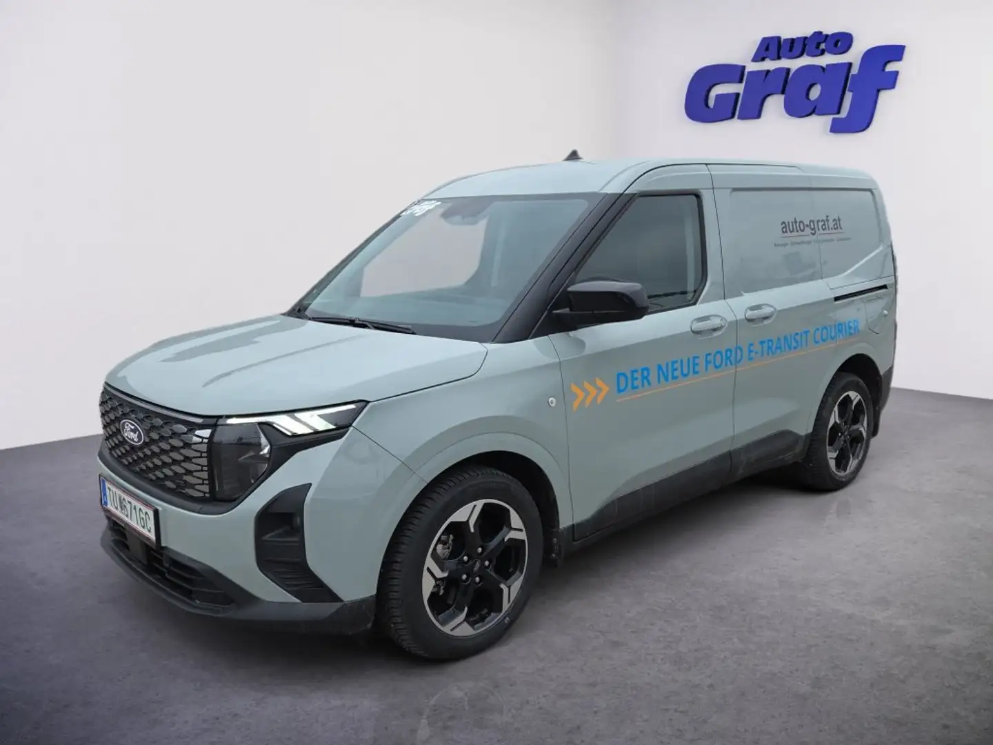 Ford Transit Courier Elektro 100kW Limited Gris - 1
