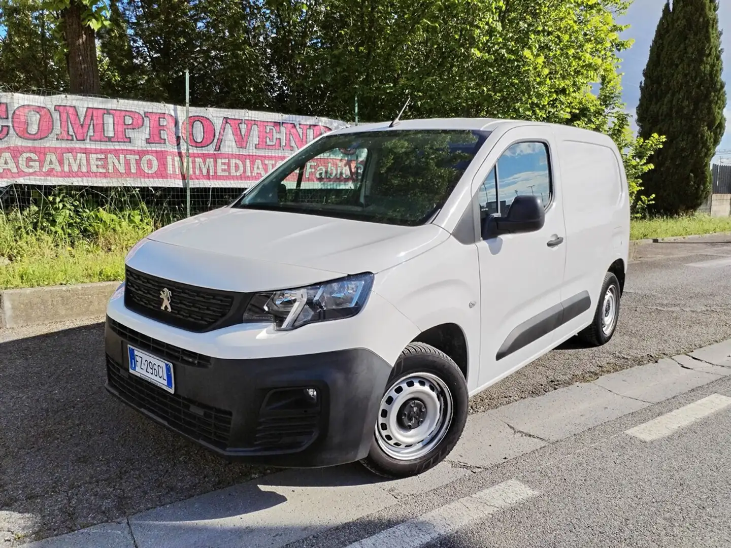 Peugeot Partner BlueHDi 75 PC Furgone Pro Blanc - 1