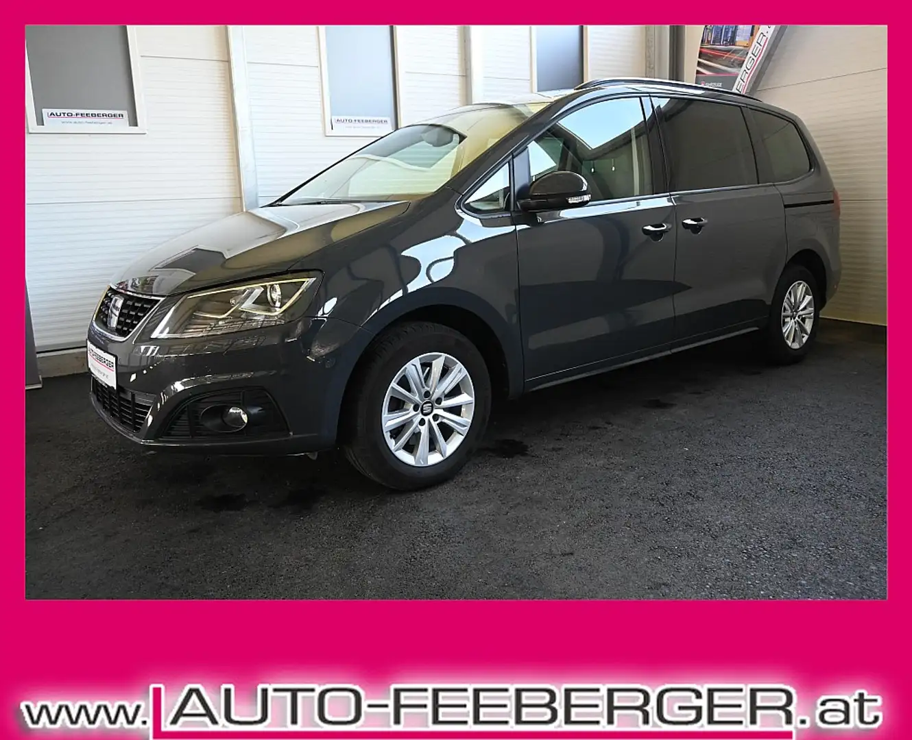 SEAT Alhambra Style 2,0 TDI DSG ACC,Kamera,Navi,Xenon, Gris - 1