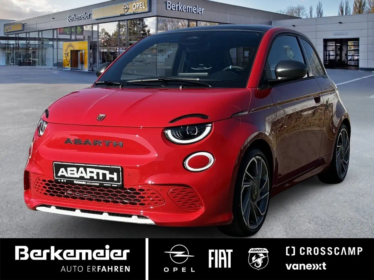 Abarth 500e Turismo **JBL / Panoramaglasdach / LED** Rot - 1