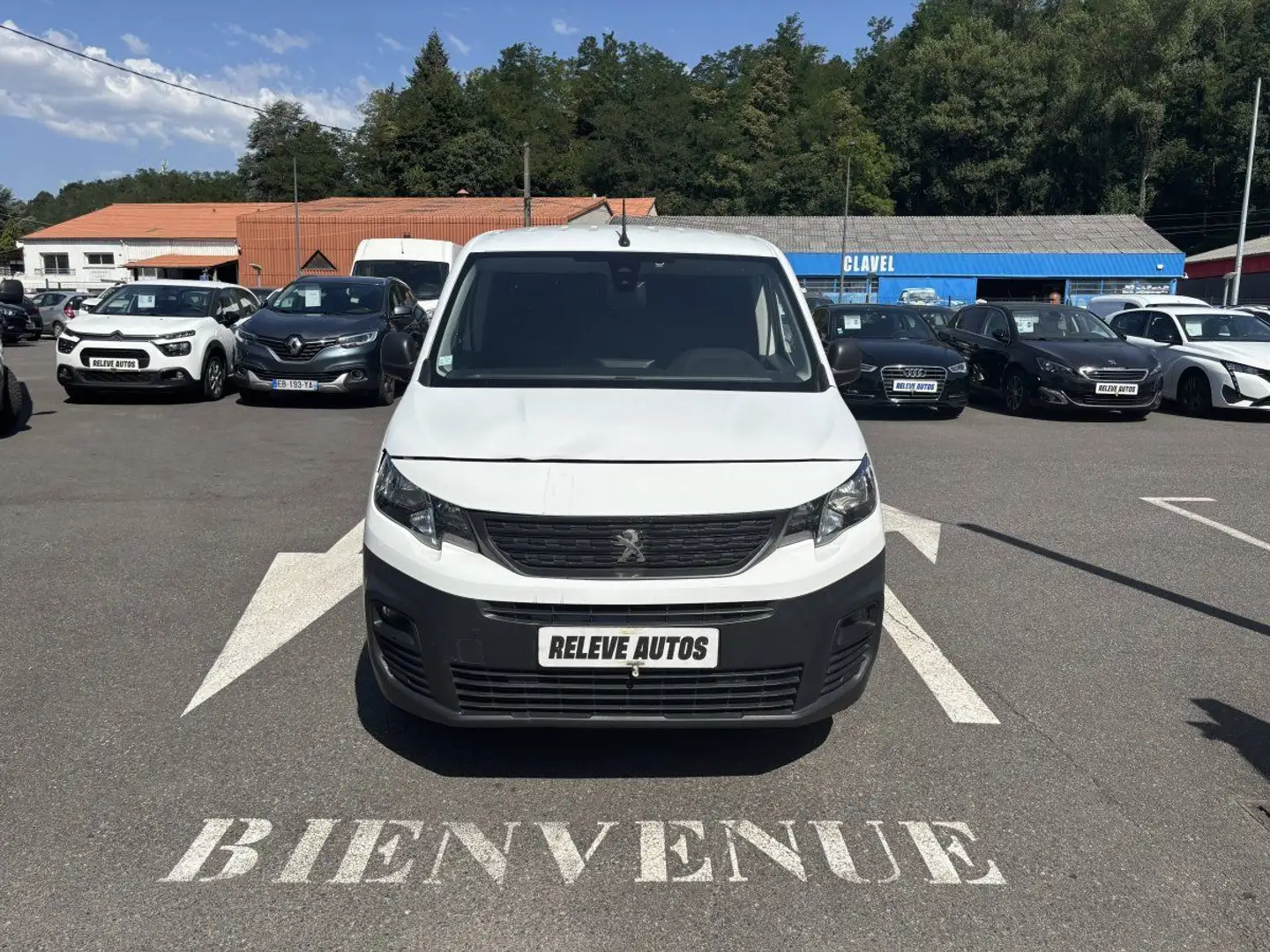 Peugeot Partner Fourgon BlueHDI 130 BVM6 Blanc - 1