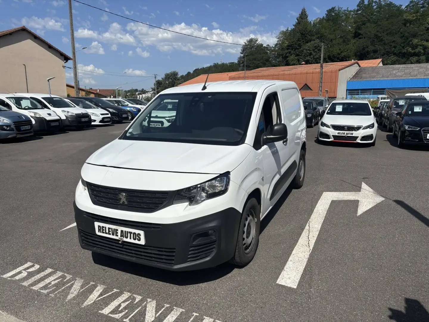 Peugeot Partner Fourgon BlueHDI 130 BVM6 Blanc - 2