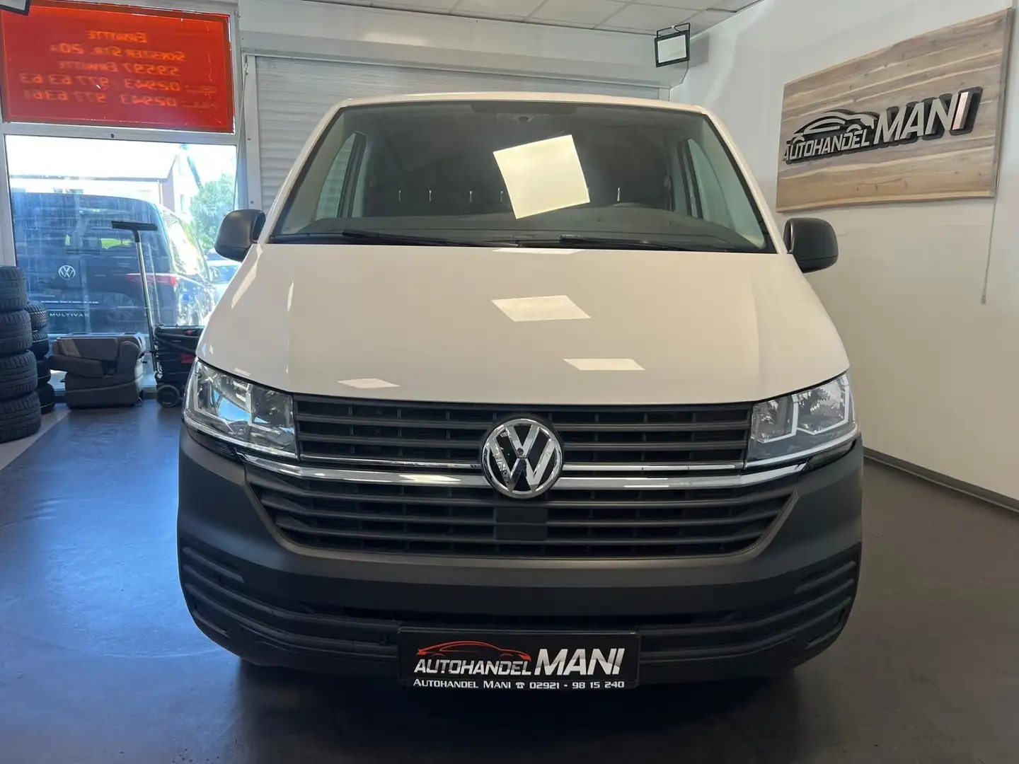 Volkswagen T6 Transporter T6,1 Transporter Kasten FWD/AHK/Klima/PDC/ Blanc - 2