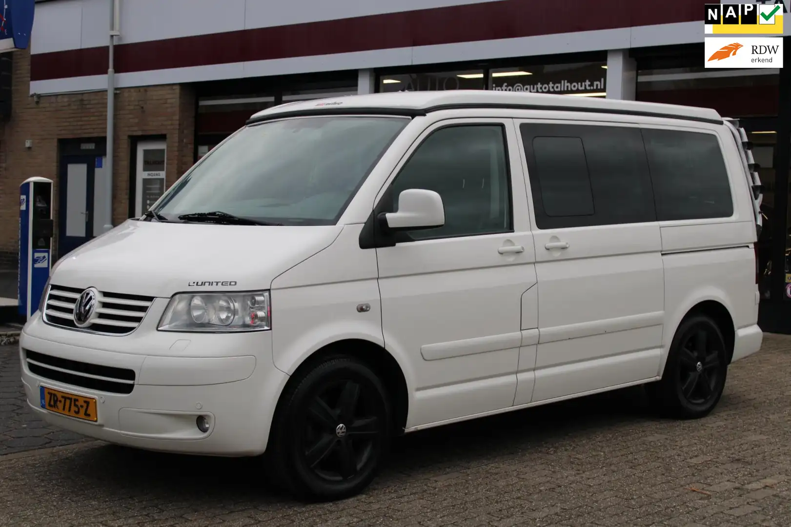 Volkswagen MULTIVAN 2.5 TDI CAMPER T5 - HEFDAK - STANDKACHEL Blanco - 1