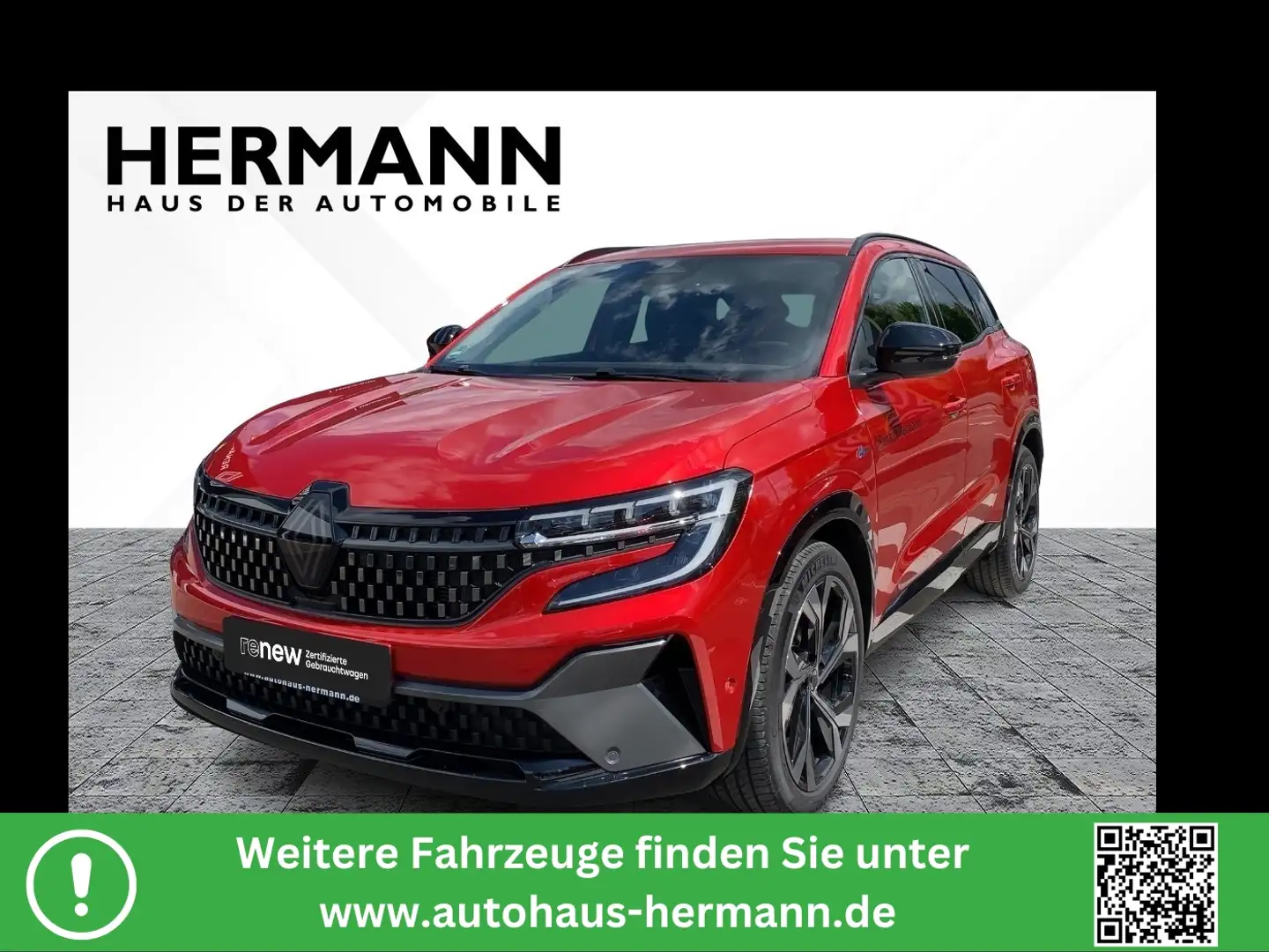 Renault Austral 1.2 E-TECH Full 200 Techno Esprit Alpine Rouge - 1