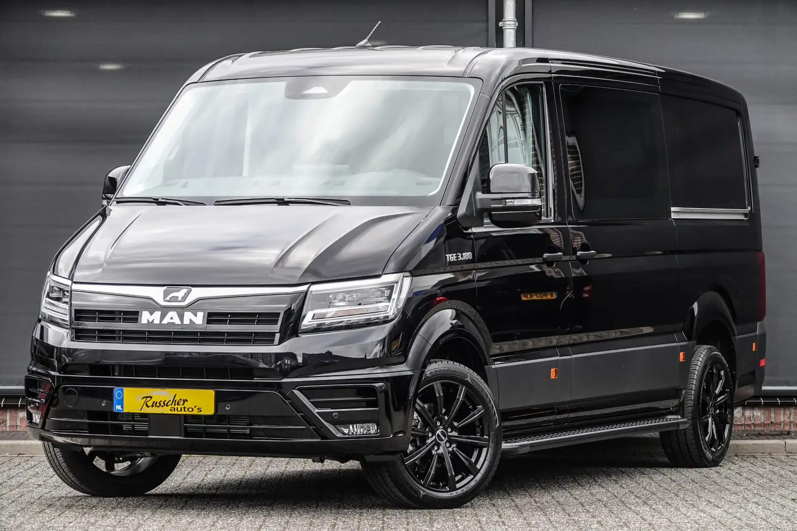 MAN TGE 35 | 177Pk Aut. 3.180 | L3H2 | Dubbel Cabine | 5-P Noir - 1