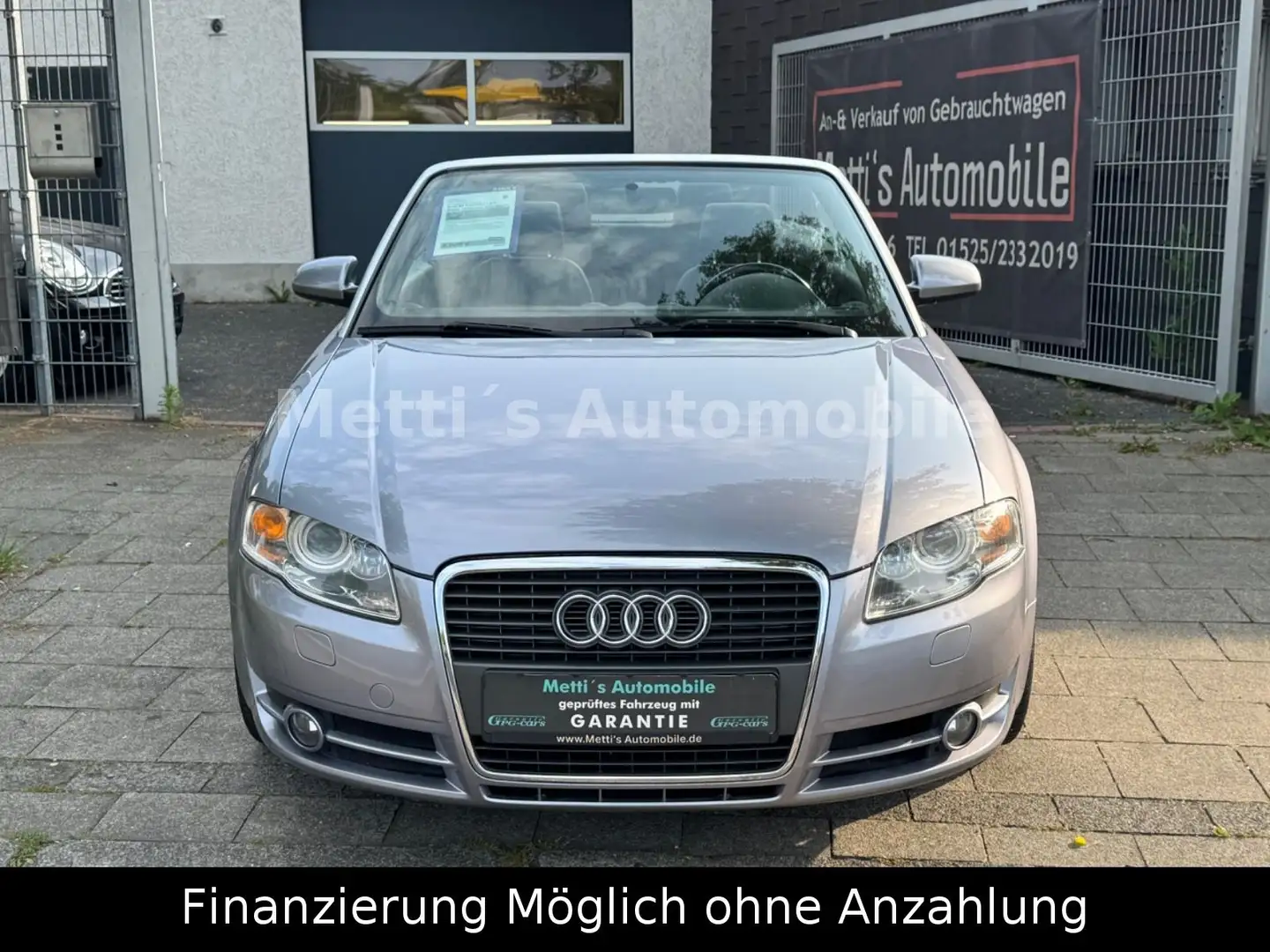 Audi A4 Cabriolet 1.8 T/TÜV-NEU/Xenon/Leder/Sport/ Silber - 2