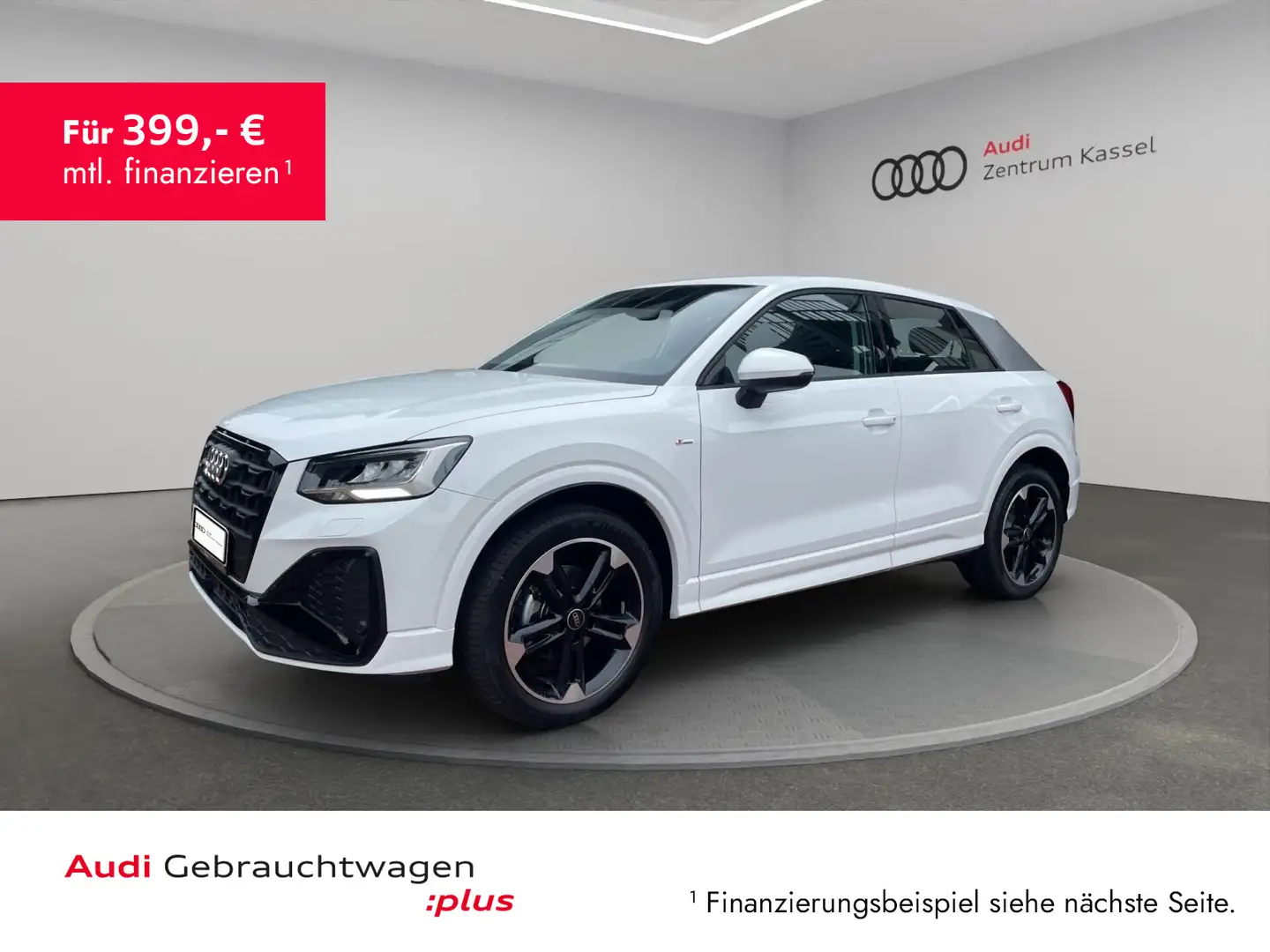 Audi Q2 35 TFSI S line LED virtual Co. Klima Carplay Weiß - 1