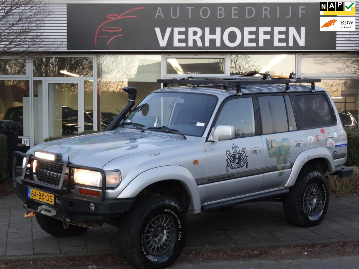 Toyota Land Cruiser AUTOMAAT - VOLLEDIG ONDERHOUD Szary - 1