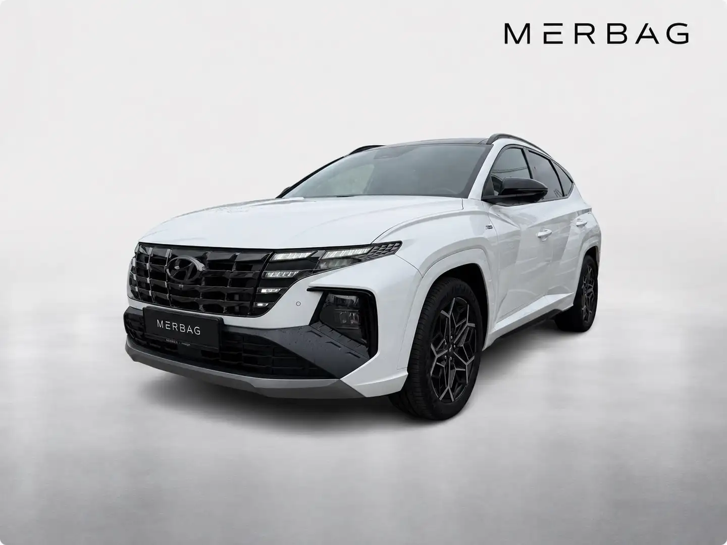 Hyundai TUCSON 1,6 CRDI 4WD 48V N-Line DCT Weiß - 1