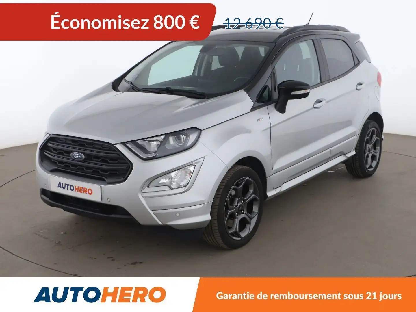 Ford EcoSport 1.0 EcoBoost ST Line Gris - 1