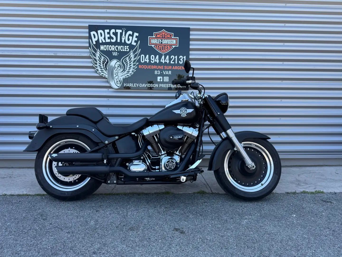 Harley-Davidson Fat Boy Negru - 1