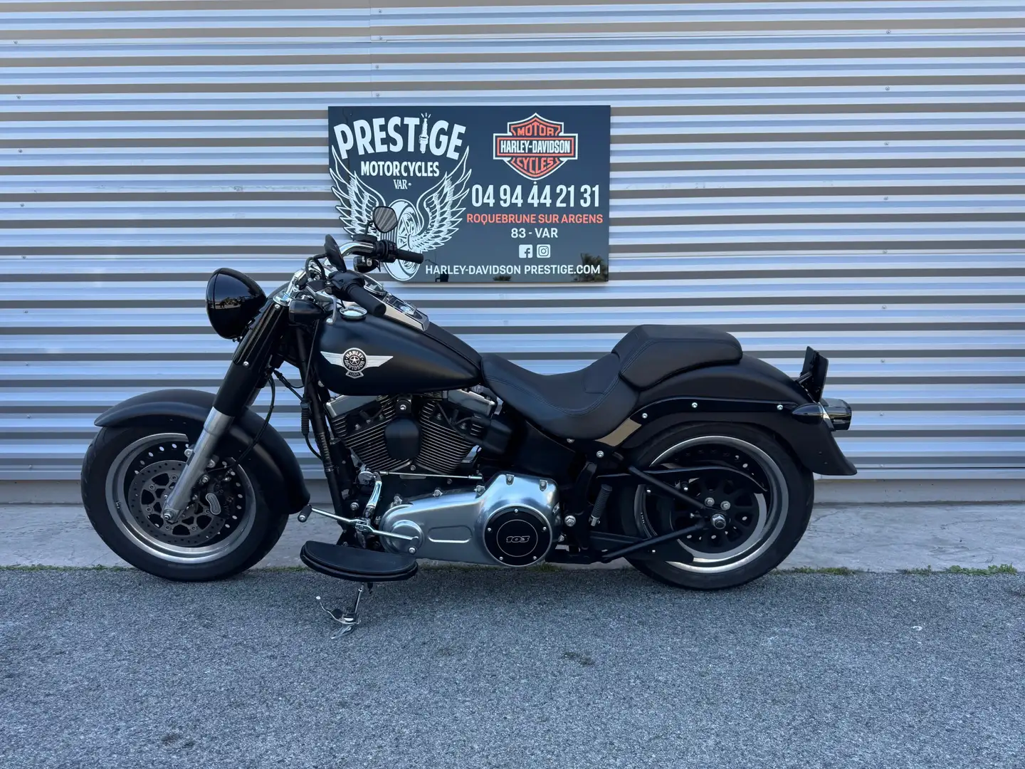 Harley-Davidson Fat Boy Negru - 2