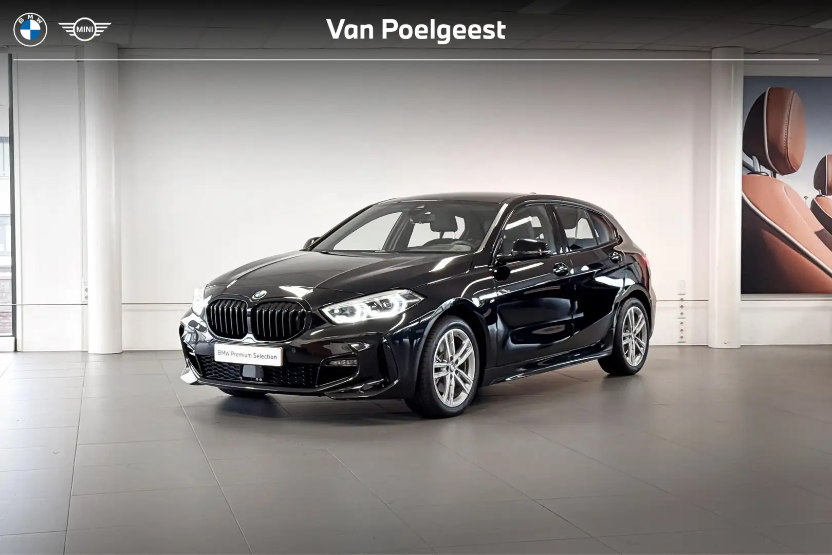 BMW 118 1 Serie 118i |  M Sport | Stoelverwarming | Headup Zwart - 1