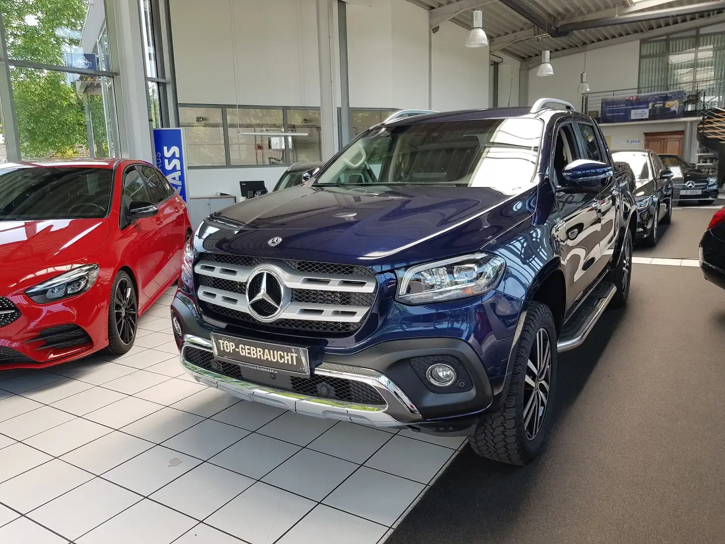 Mercedes-Benz X 350 EDITION POWER AUT SHZ 360GRAD AHK SPUR Bleu - 1