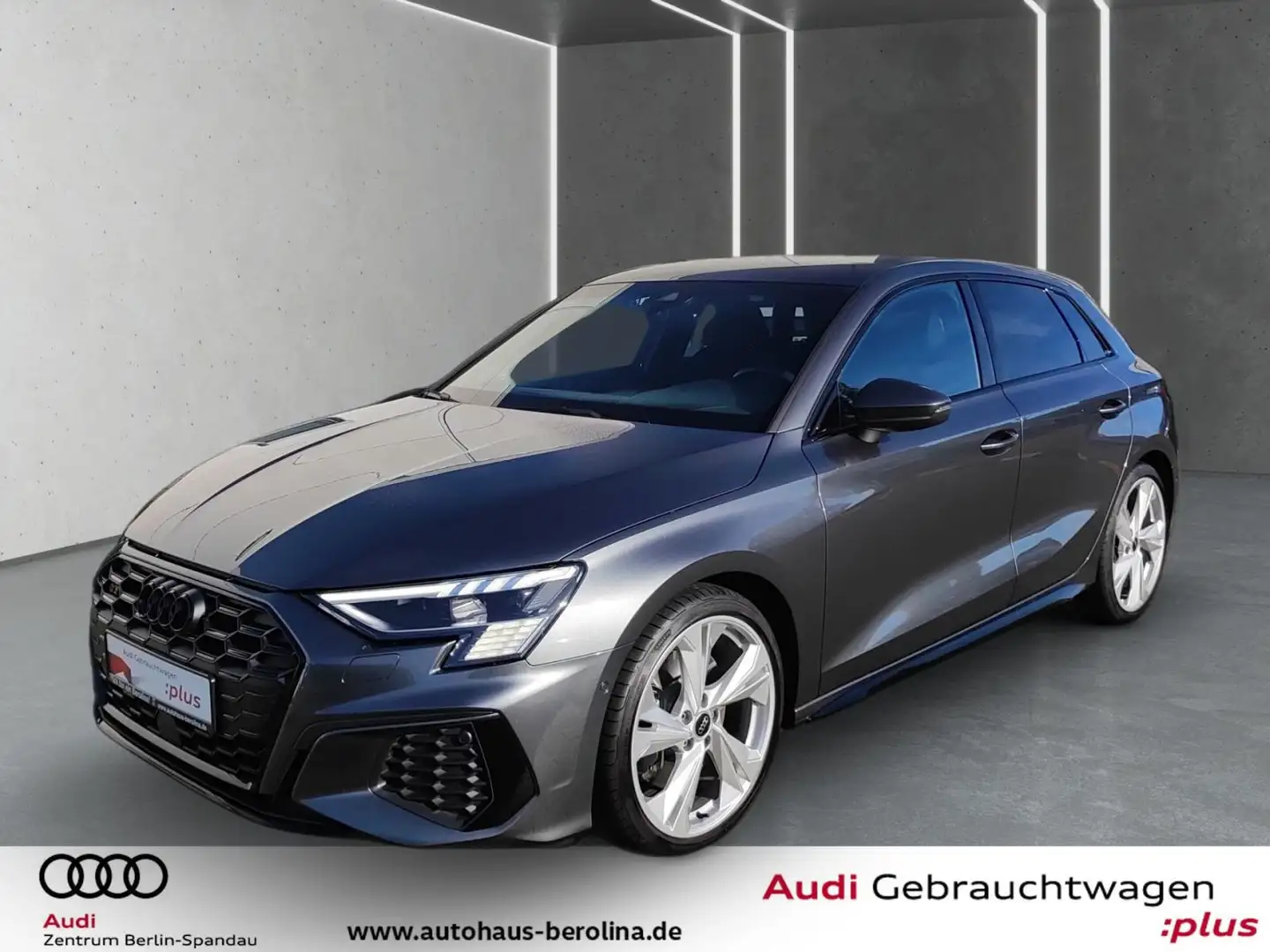 Audi S3 *MATRIX*B&O*NAV+*Opt.-Schwarz*+* Grau - 2
