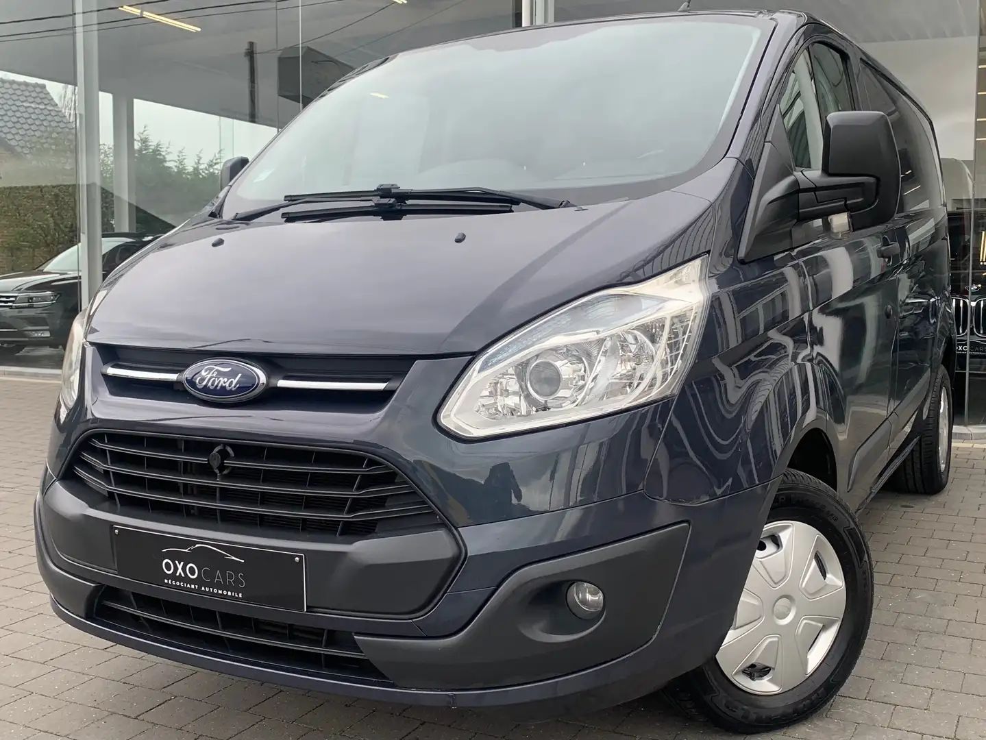 Ford Transit Custom 2.2 TDCI / Airco / Bluetooth / Cruise / Bleu - 1