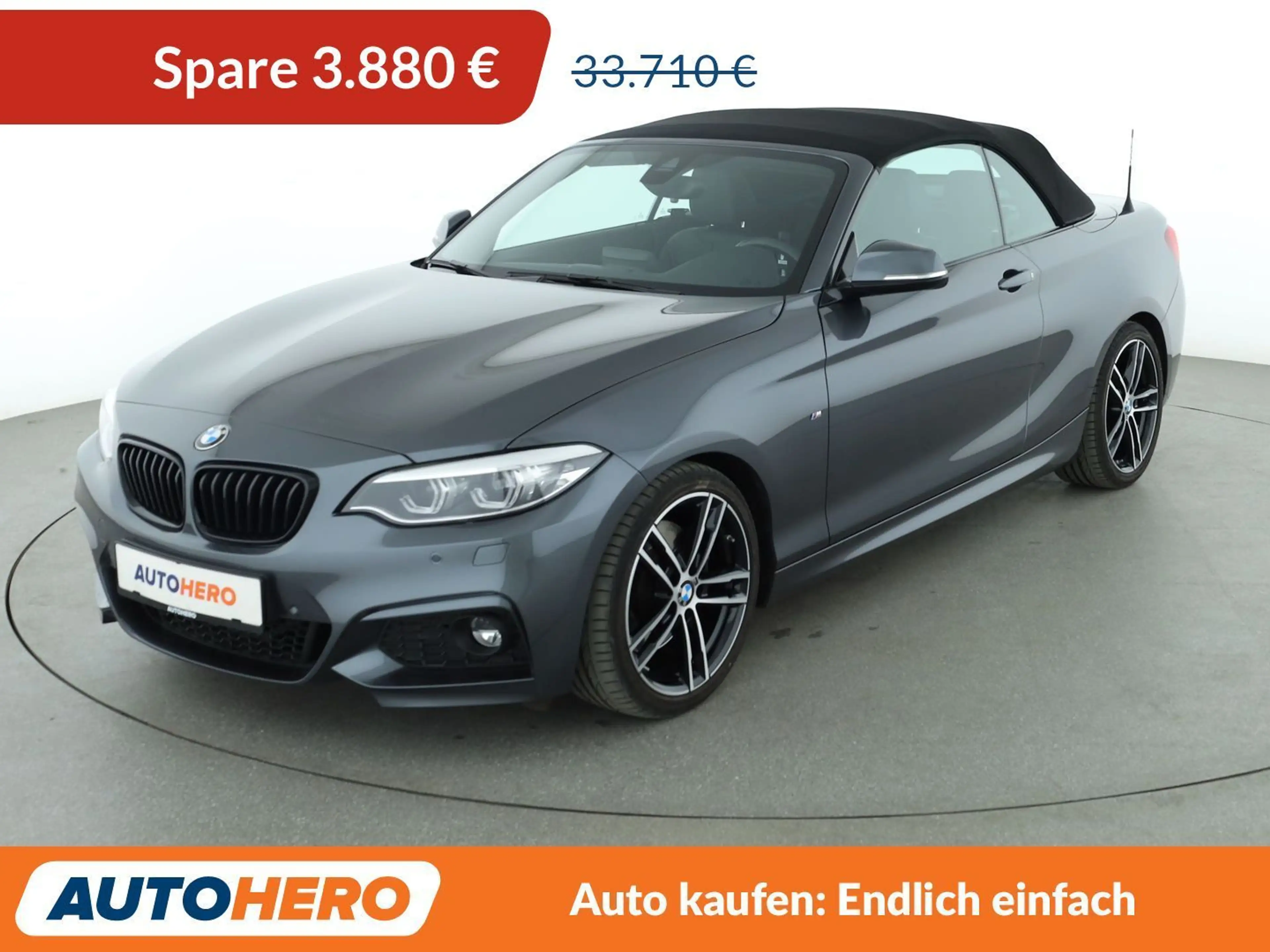 BMW 230 230i M Sport Aut.*NAVI*LED*TEMPO*H&K*CAM*PDC*SHZ*