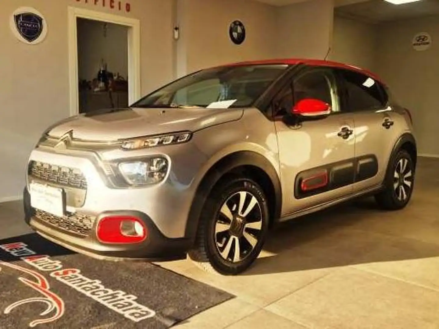 Citroen C3 BlueHDi 100 CV S&S Shine Pack Grigio - 1
