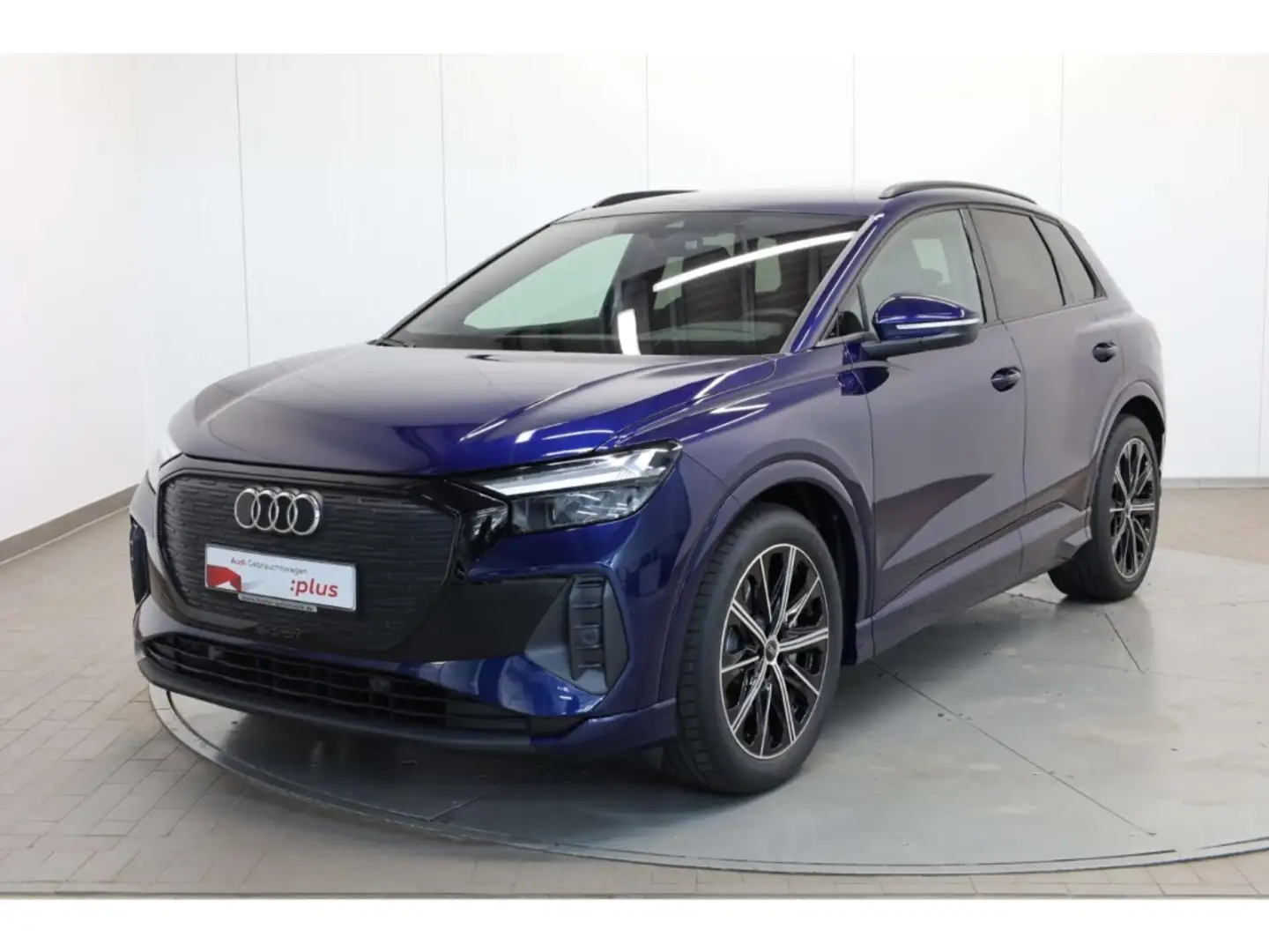 Audi Q4 e-tron 45 advanced AHK/Wärmepumpe/NAV/HUD/20'' Niebieski - 2
