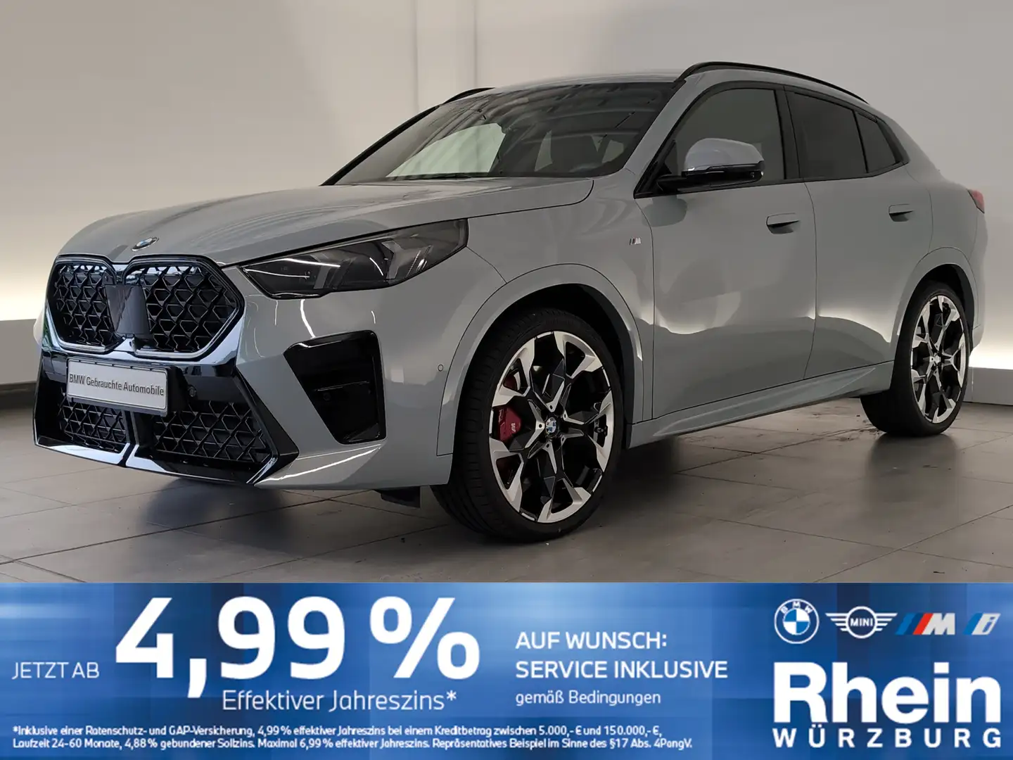 BMW X2 sDrive20d M Sportpaket HUD/DAB/AHK HUD/DAB/AHK Grau - 1