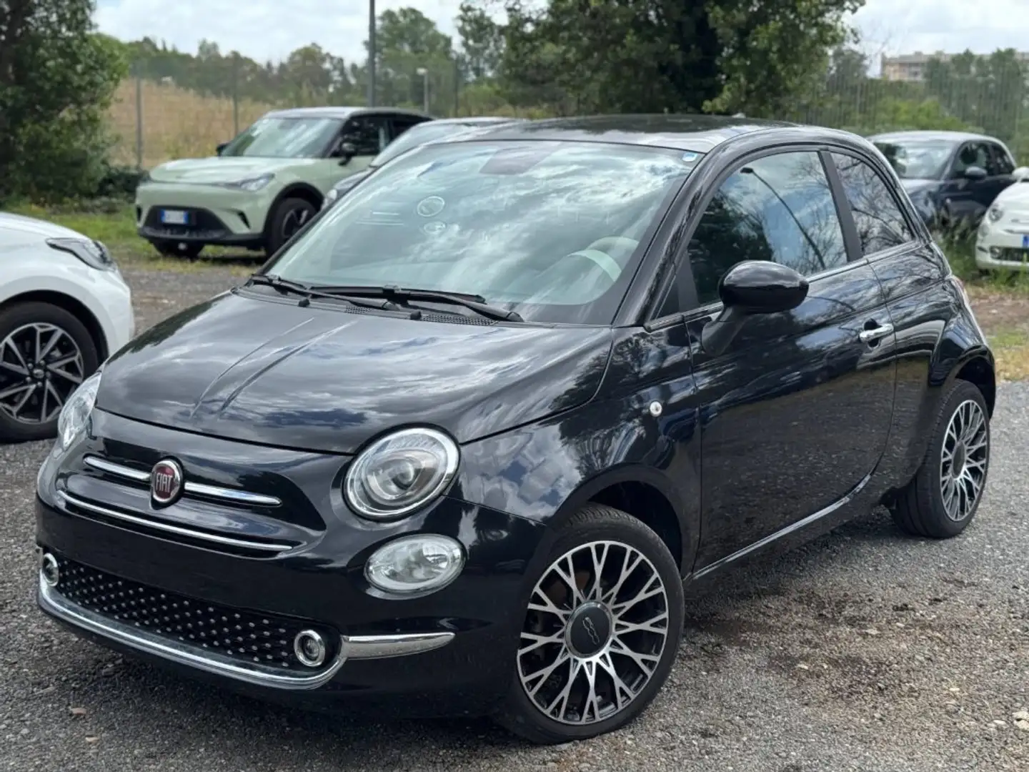 Fiat 500 CERCHI "16 + CLIMA AUTOMATICO + GPL Nero - 1